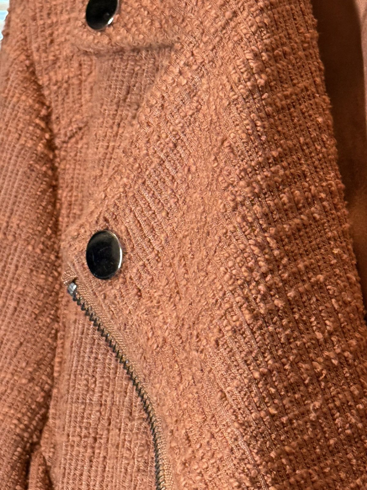 Other Textured Knit Biker Jacket Size US S / EU 44-46 / 1 - 5 Thumbnail