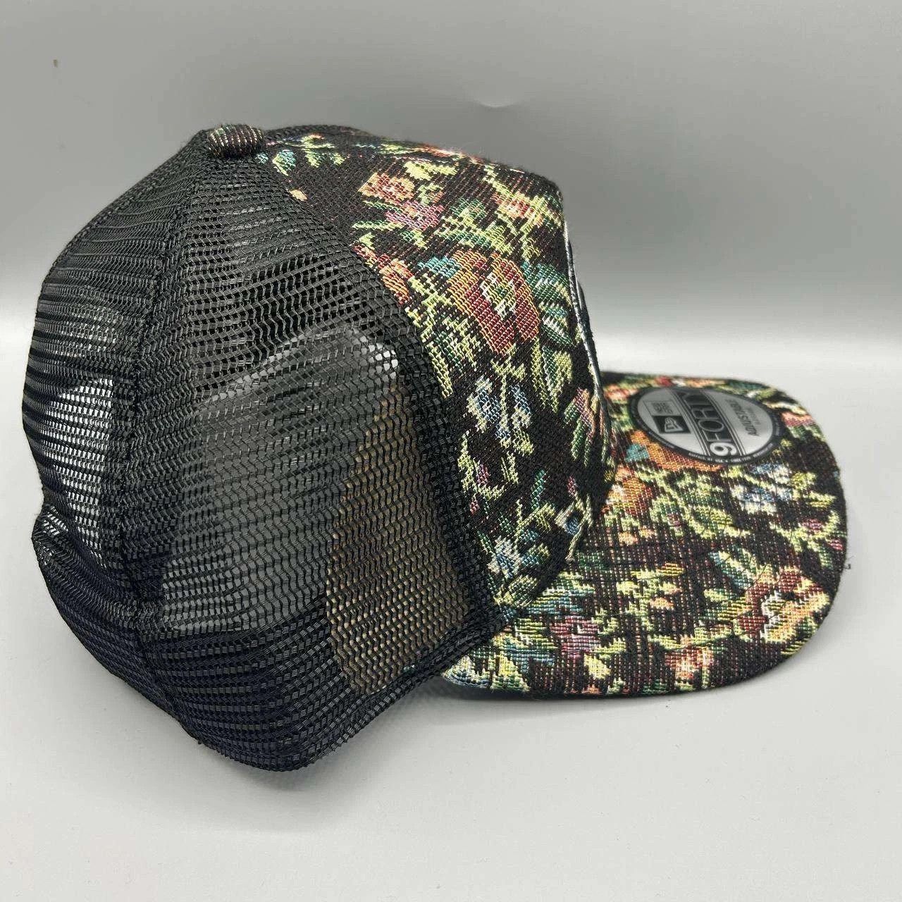 New Era Miami Dolphins NFL Trucker Hat Men Floral Snap Back A-Frame Size ONE SIZE - 7 Thumbnail