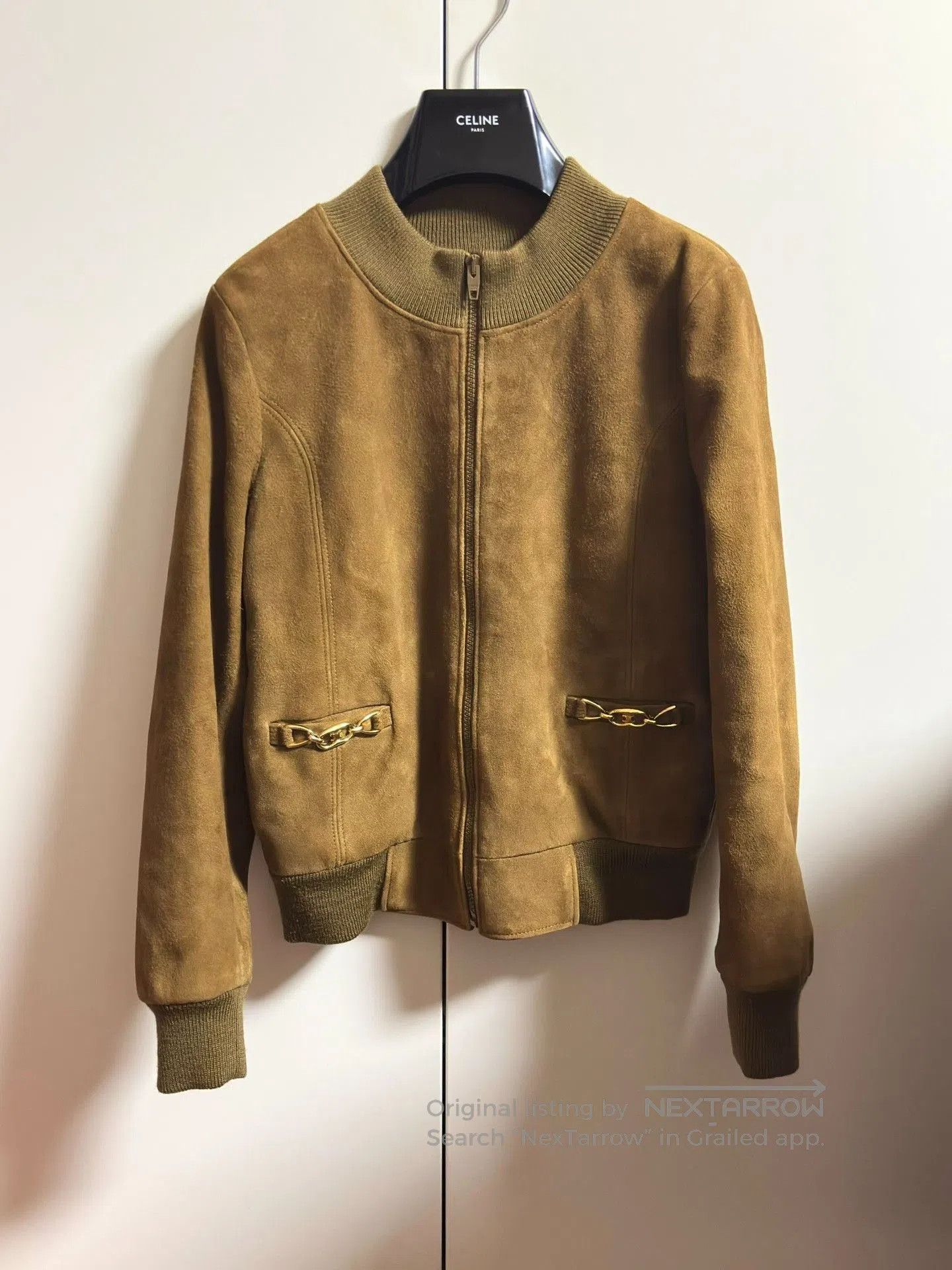 Celine Celine Women's Brown Suede Jacket. Size XS / US 0-2 / IT 36-38 - 1 Thumbnail