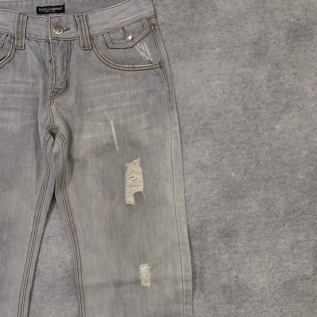 Dolce & Gabbana Dolce & Gabbana Distressed Jeans Size US 32 / EU 48 - 3 Thumbnail