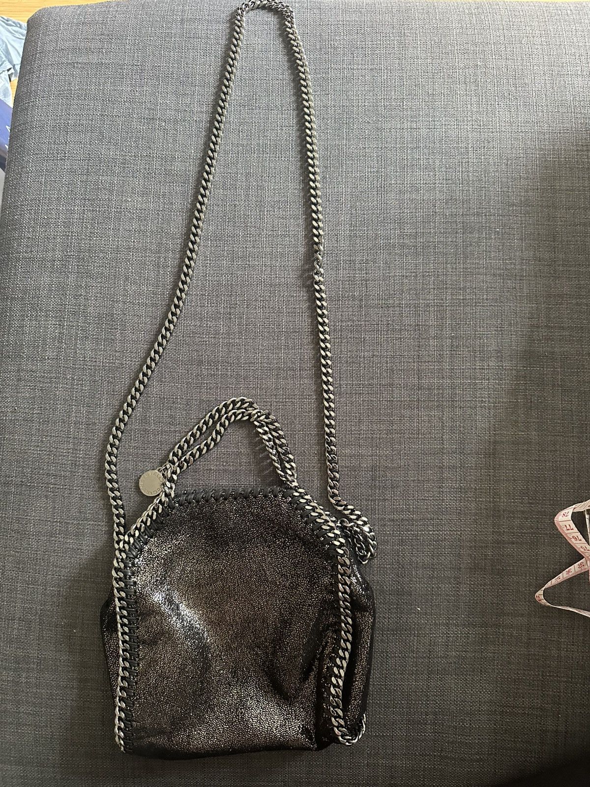 Stella Mccartney mini Falabella crossbody bag in Bronze