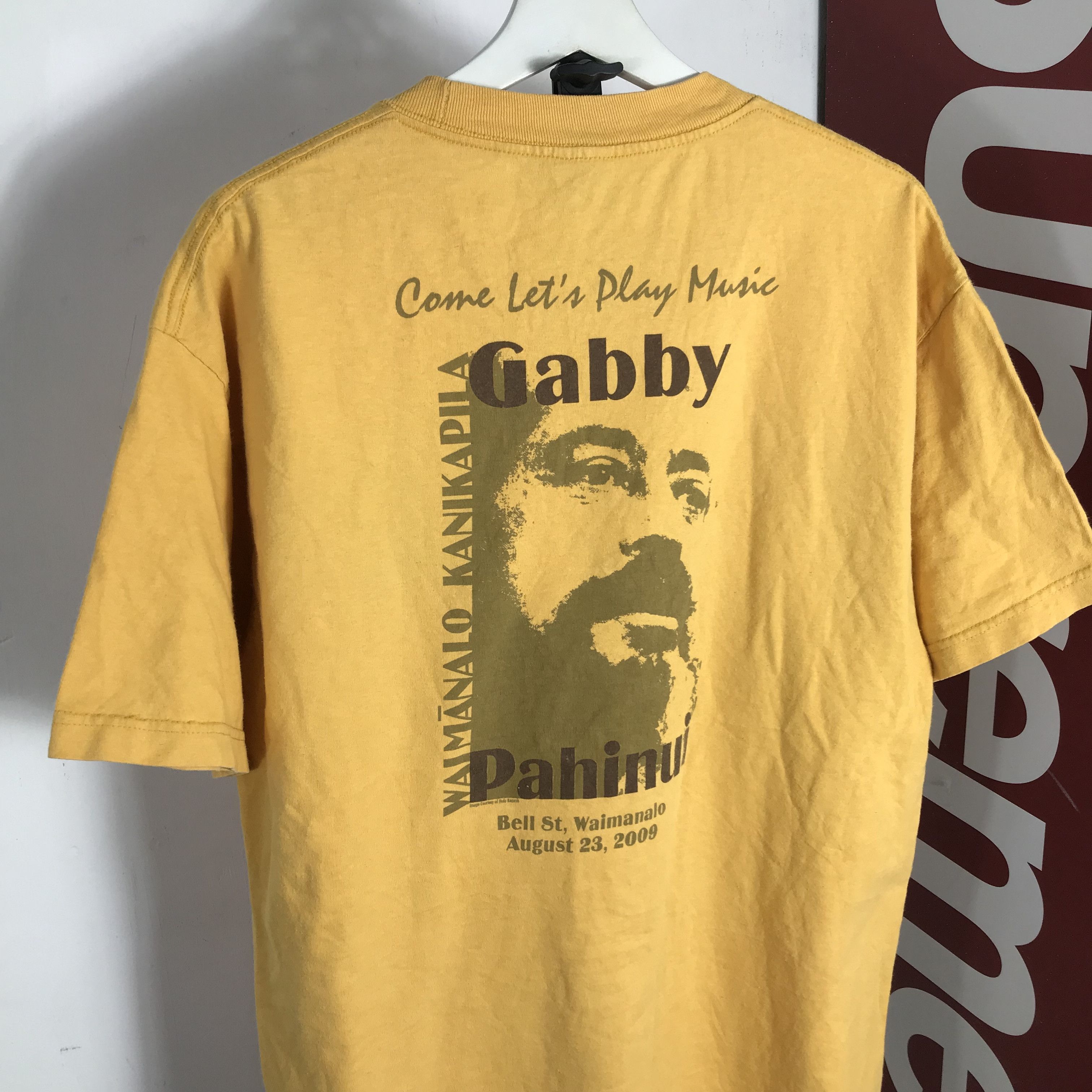 Band Tees Vintage solo singer reggae gabby pahinui american hawaiian Size US L / EU 52-54 / 3 - 3 Thumbnail