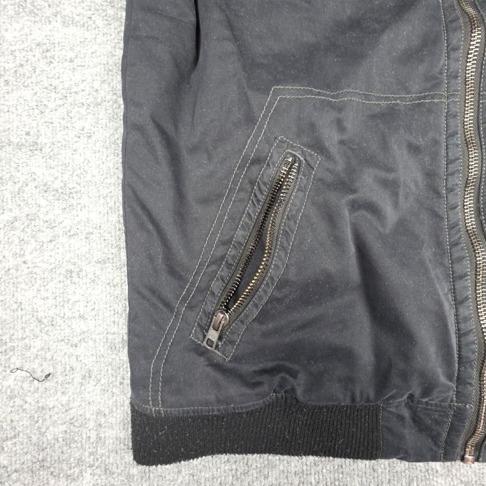 Tommy Bahama Tommy Bahama Bomber Jacket Men M Black Island Crafted Cotton Blend Zip Size US M / EU 48-50 / 2 - 4 Thumbnail