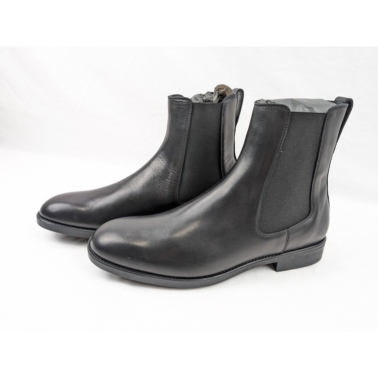 Tom Ford o1rshd1 Leather Chelsea Boots in Black Size US 11.5 / EU 44-45 - 17 Thumbnail