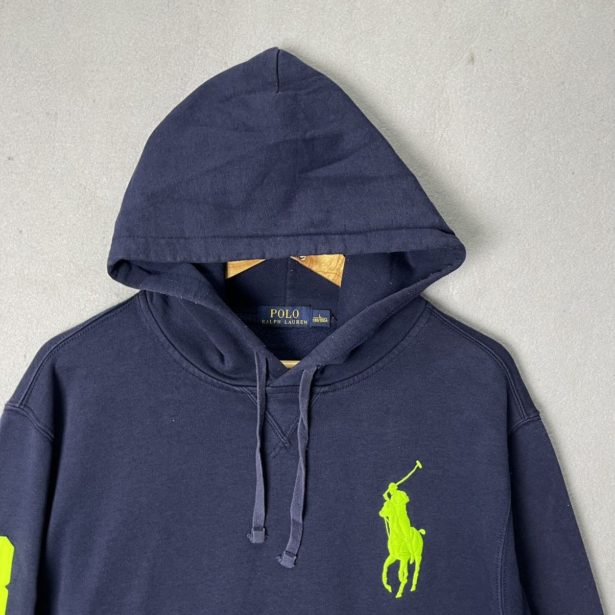 Polo Ralph Lauren 2000s Polo Ralph Lauren Big Pony Pullover Hoodie Size US L / EU 52-54 / 3 - 2 Thumbnail