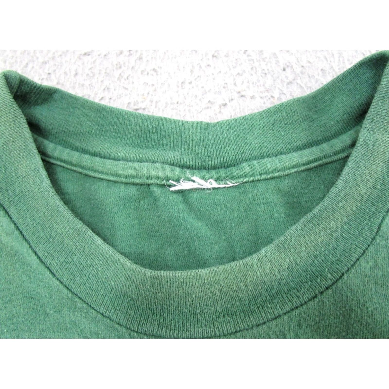 Vintage VTG 90s Vikings Parody Comedy Tee Shirt Whorehouse Bar Graphic Cotton Green L Mens Short Sleeve Crew Neck Shirt Size US L / EU 52-54 / 3 - 4 Thumbnail