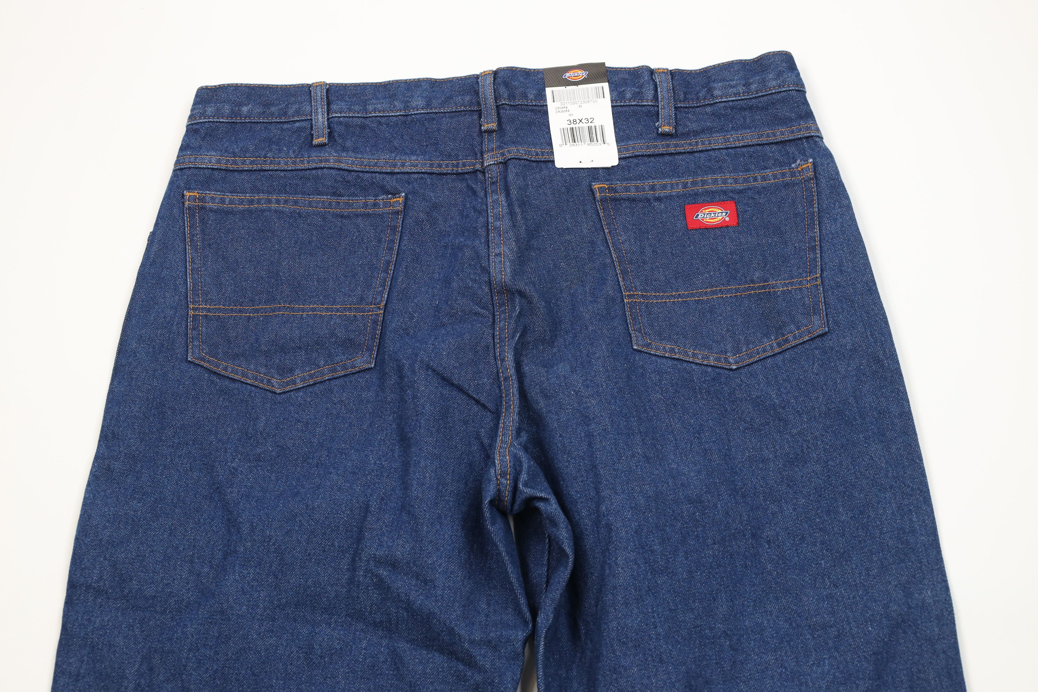 Dickies Deadstock Vintage Y2K Dickies Wide Leg Dungaree Denim Jeans Size US 38 / EU 54 - 8 Thumbnail