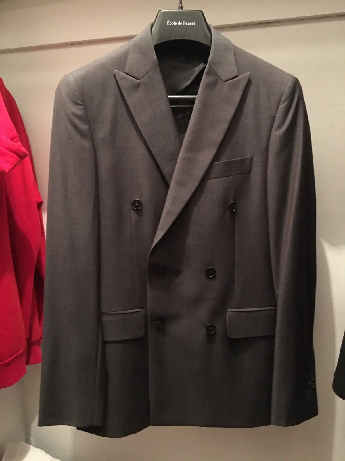 Other Ecole de Pensee Double Breasted Blazer Size 48R - 2 Thumbnail