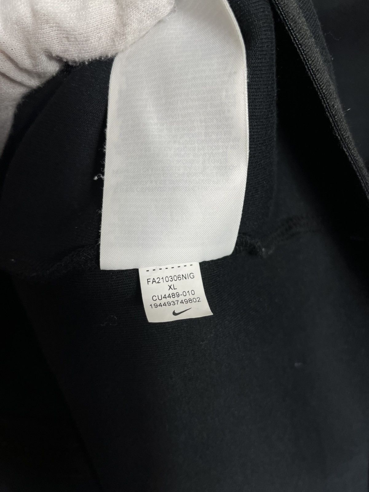 Nike Nike Tech Fleece Black CU4489-010 mens cotton Size US XL / EU 56 / 4 - 8 Thumbnail
