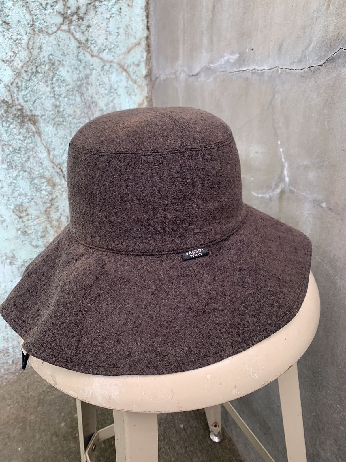 Yohji Yamamoto Farmer Bucket Hat Size ONE SIZE - 4 Thumbnail