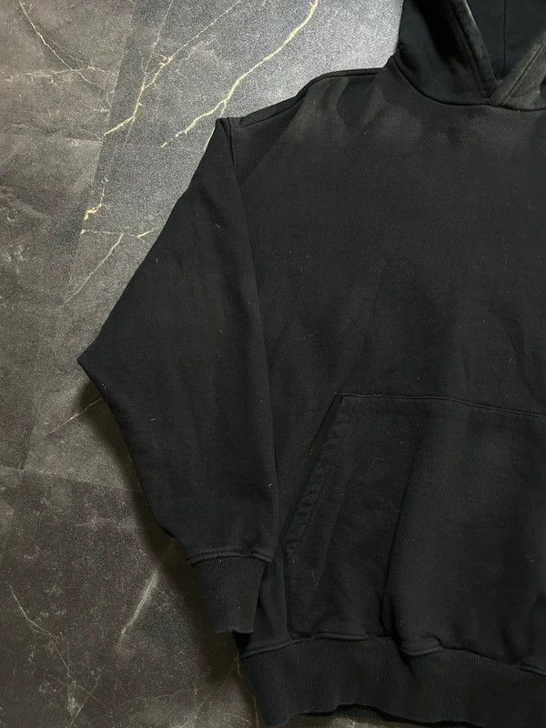 SKIMS SKIMS Black Oversize Hoodie Kim Kardashian Size XXS / US 00 / IT 34 - 2 Thumbnail