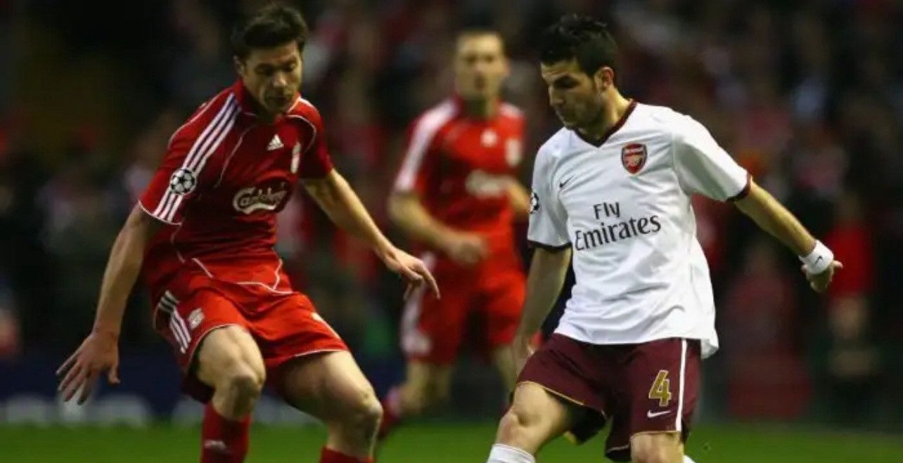 Nike ARSENAL NIKE 2007/2008 FOOTBALL AWAY SHORTS #4 FABREGAS Size US 36 / EU 52 - 9 Thumbnail
