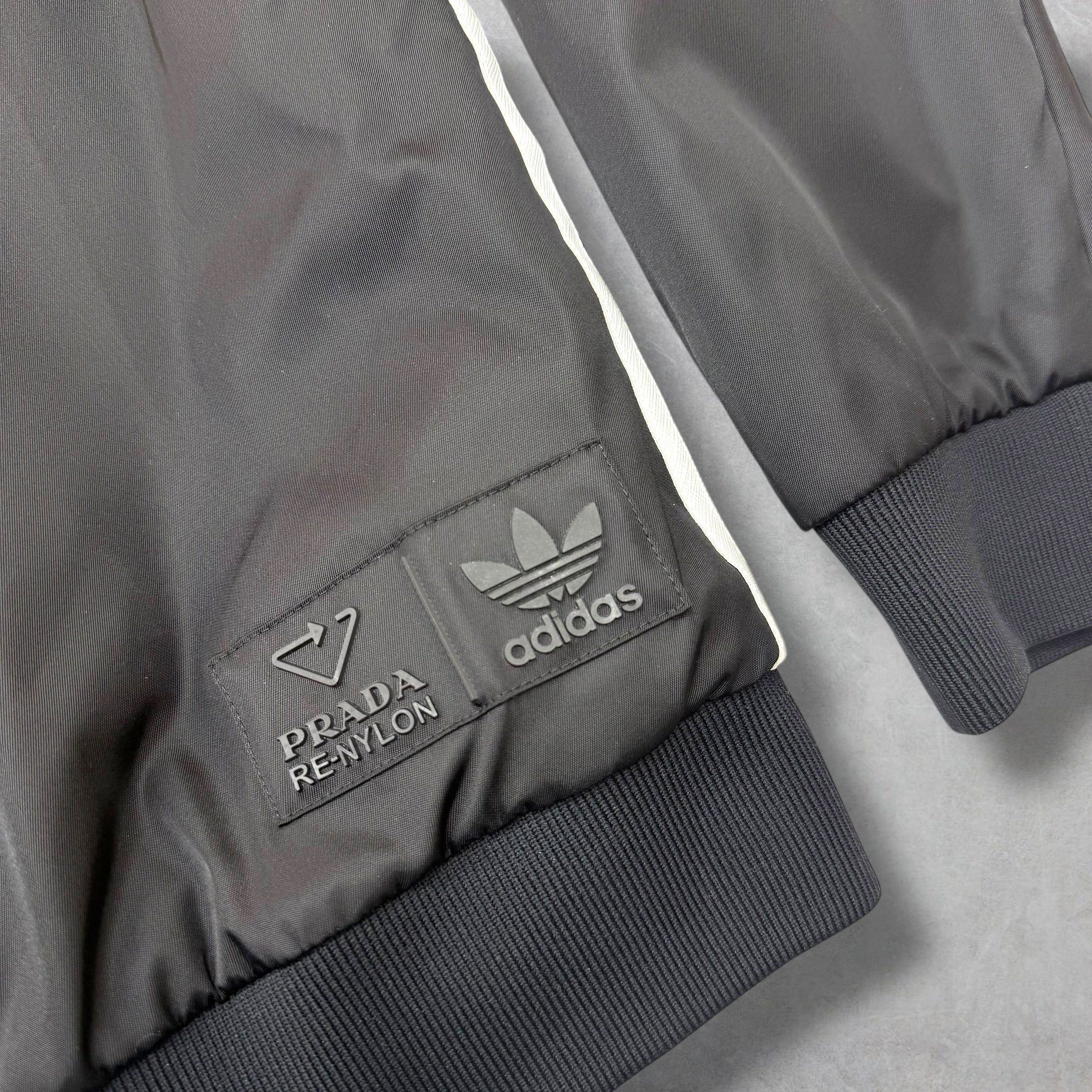 Prada Prada Adidas Re-Nylon Black Sweatshirt XL Size US XL / EU 56 / 4 - 4 Thumbnail