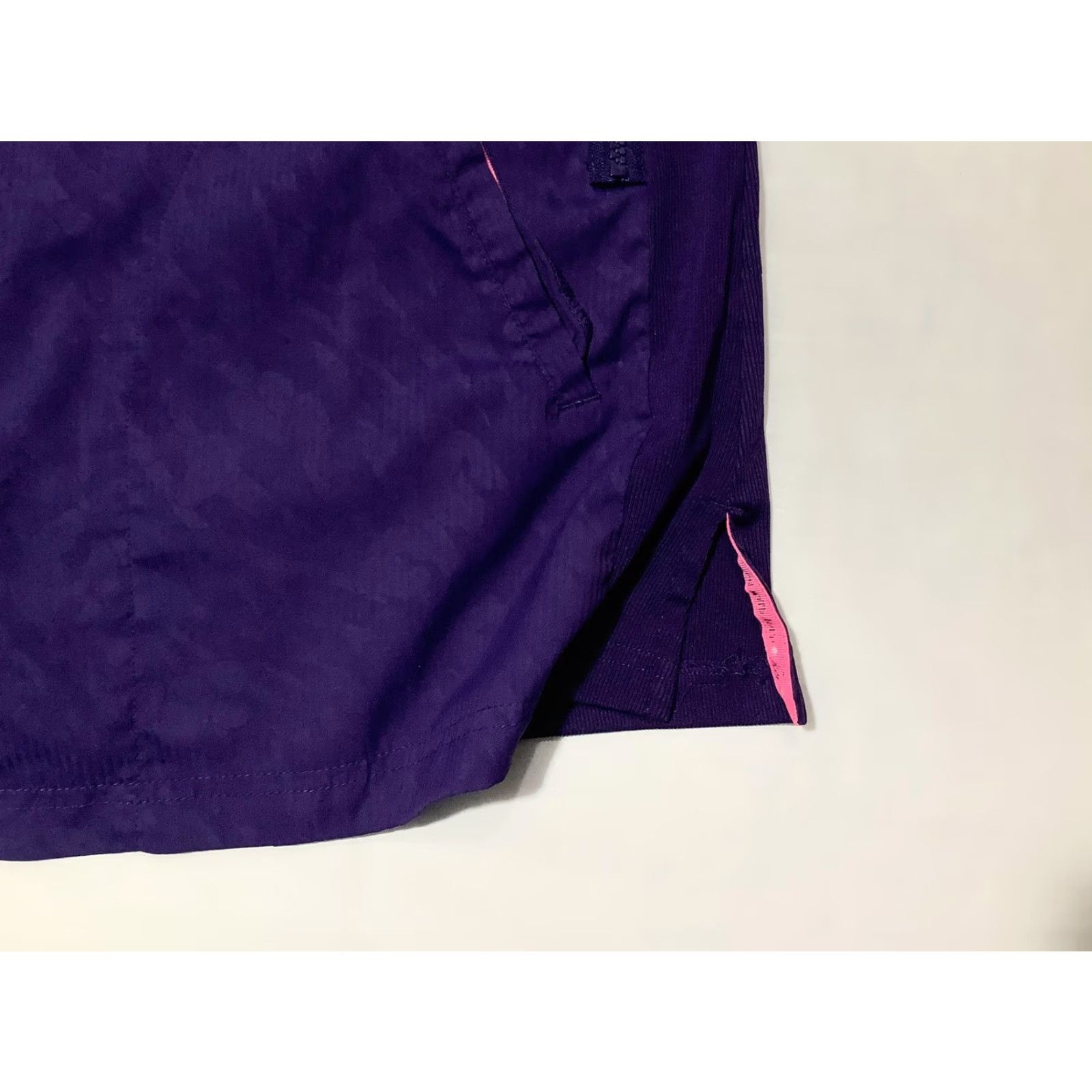 Koio Koi Lite Scrub Shirt Womens XL Purple Dobby Slim Fit Pockets Zip Shirt Womens XL Purple Koi Lite Scrub Shirt Zip Pocket Pocket V-neck Mock Wrap Size XL / US 12-14 / IT 48-50 - 6 Thumbnail