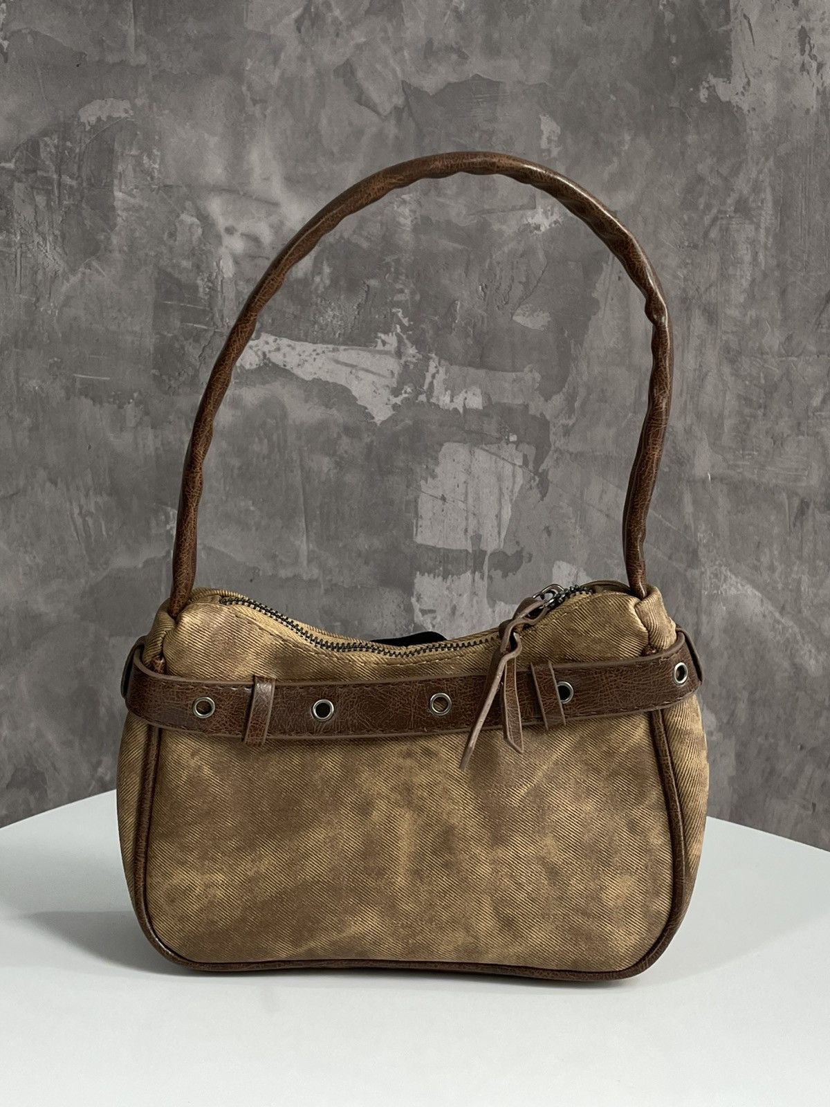 20471120 × Japanese Brand Y2K Vintage Faux Leather Glamour Bb Simons Style Bag Size ONE SIZE - 6 Thumbnail
