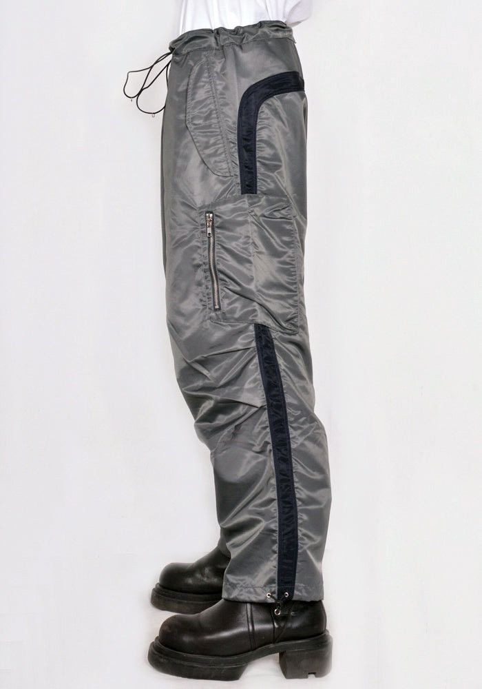 Random Identities NEW RANDOM IDENTITIES BERLIN BAGGIES CARGOS GREY NY-06A M Size US 32 / EU 48 - 8 Thumbnail
