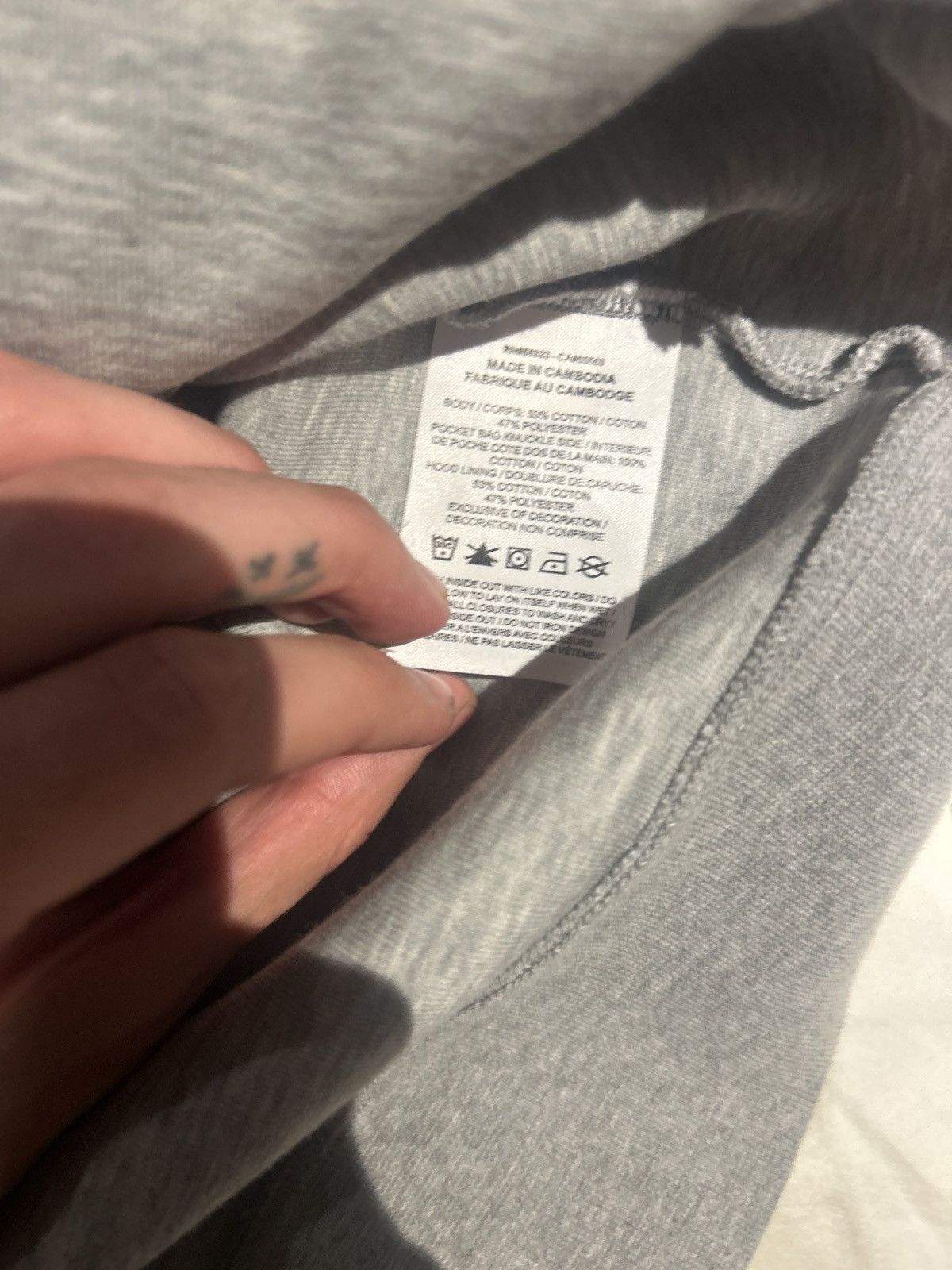 Nike Mens Nike Tech Fleece Grey/Black Set Hoodie + Joggers sz L Size US L / EU 52-54 / 3 - 11 Thumbnail