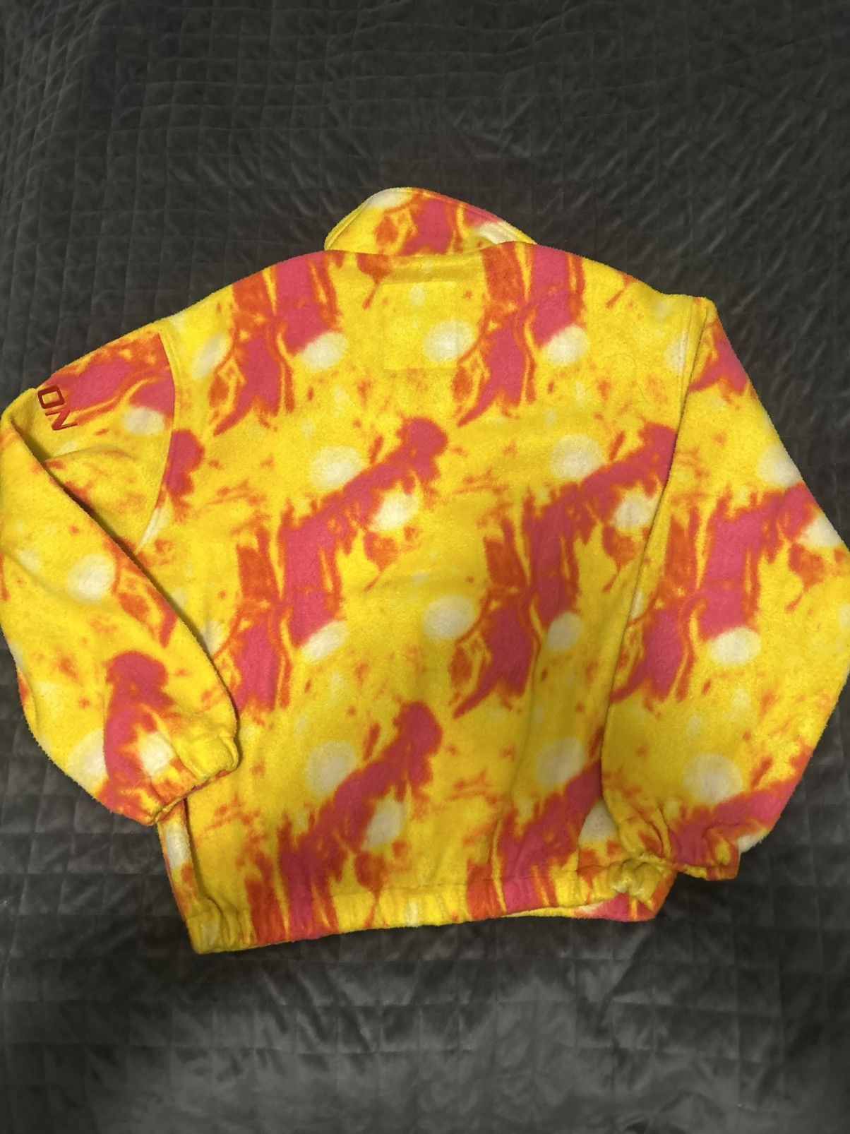 Salomon 90s SALOMON Marble Pattern Fleece Jacket Salomon Size US M / EU 48-50 / 2 - 5 Thumbnail