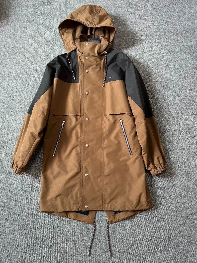 Dior 18fw Little Bee Kaki Stitching Windbreaker Jacket 2501