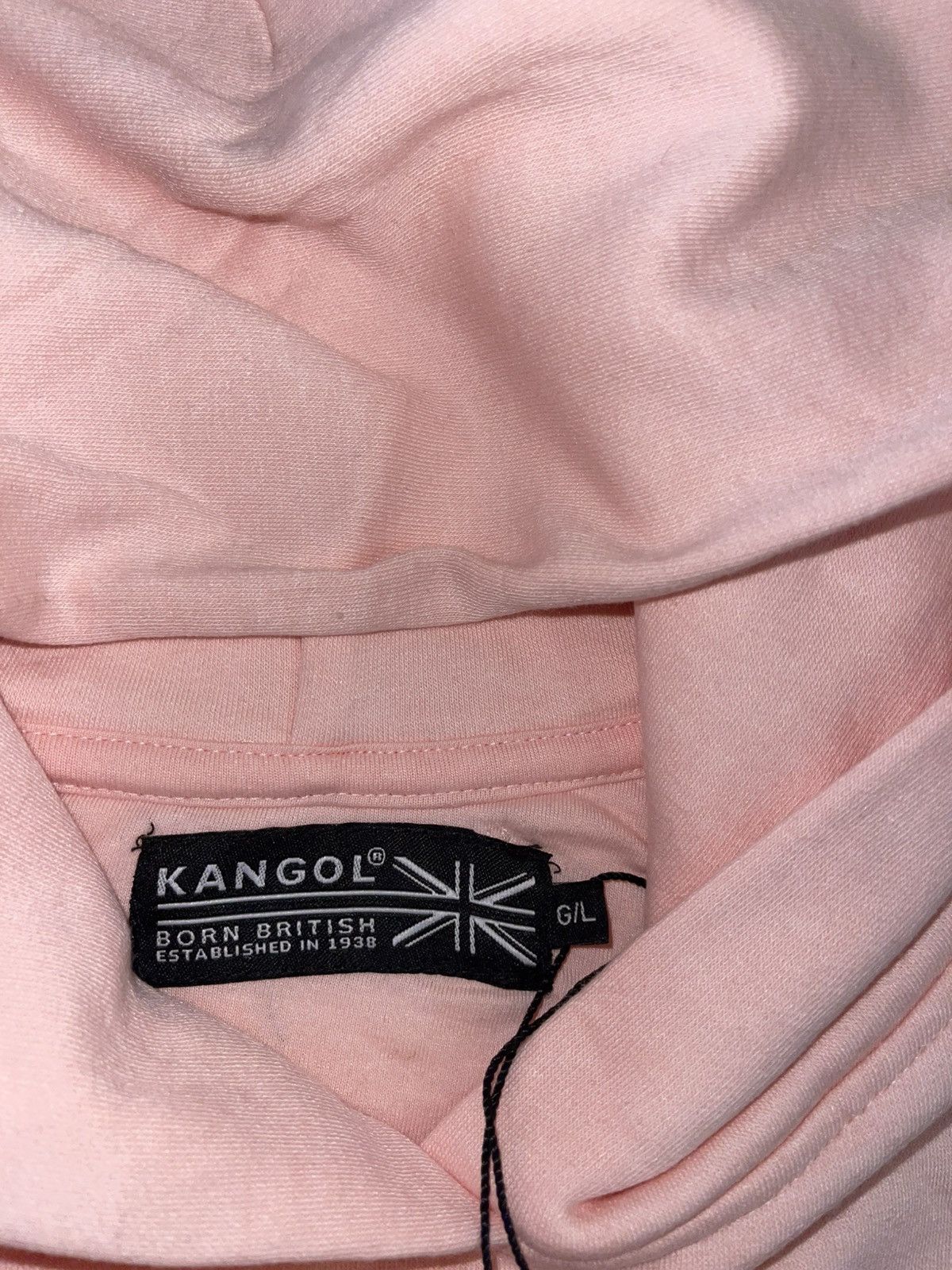 Kangol NWT Pink Solid Color Kangol Hoodie Size US L / EU 52-54 / 3 - 5 Thumbnail