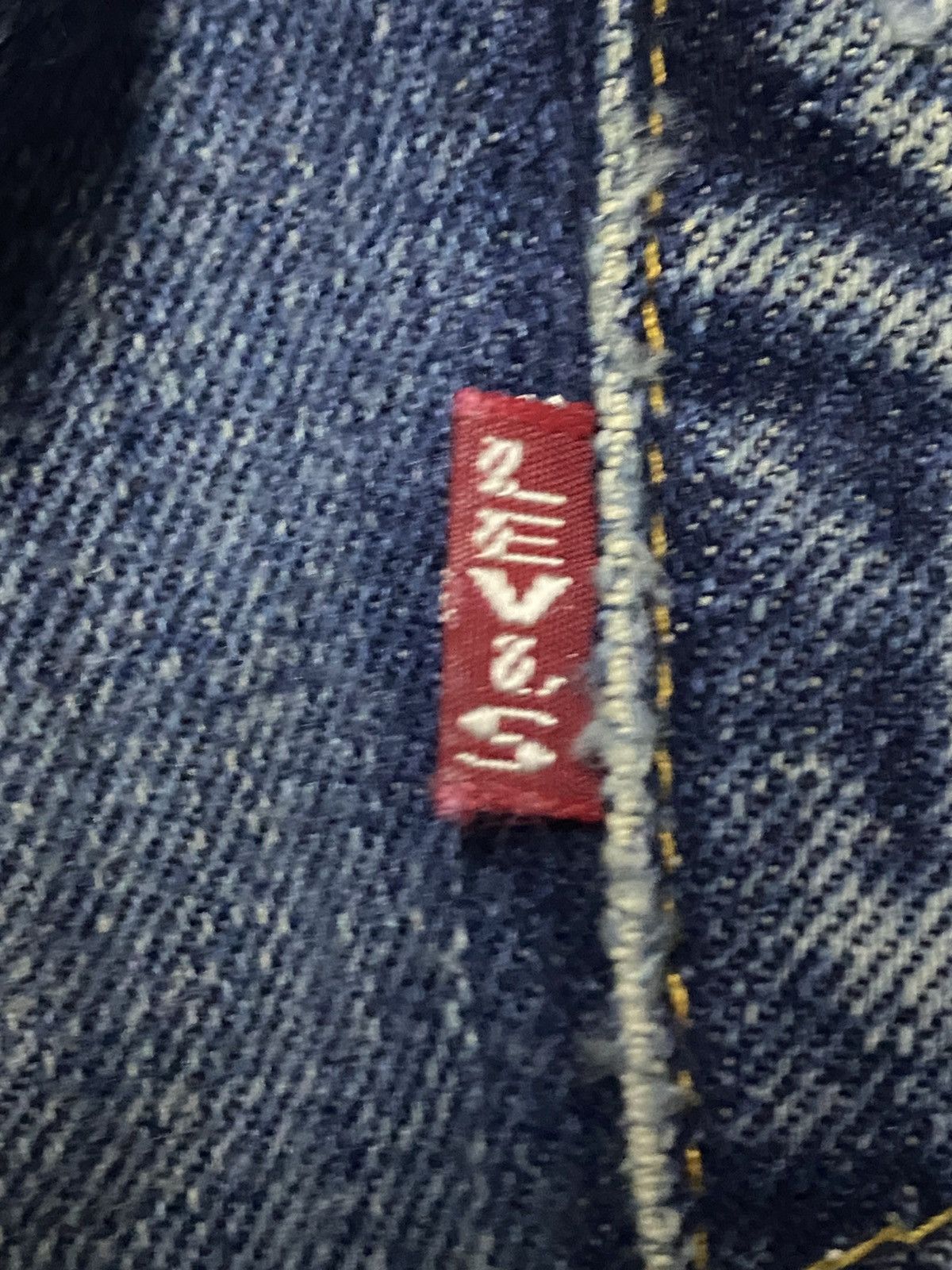 Levi's Levis Big E 551zxx 90s Vintage Zipper Baggy Jeans Size US 31 - 15 Thumbnail