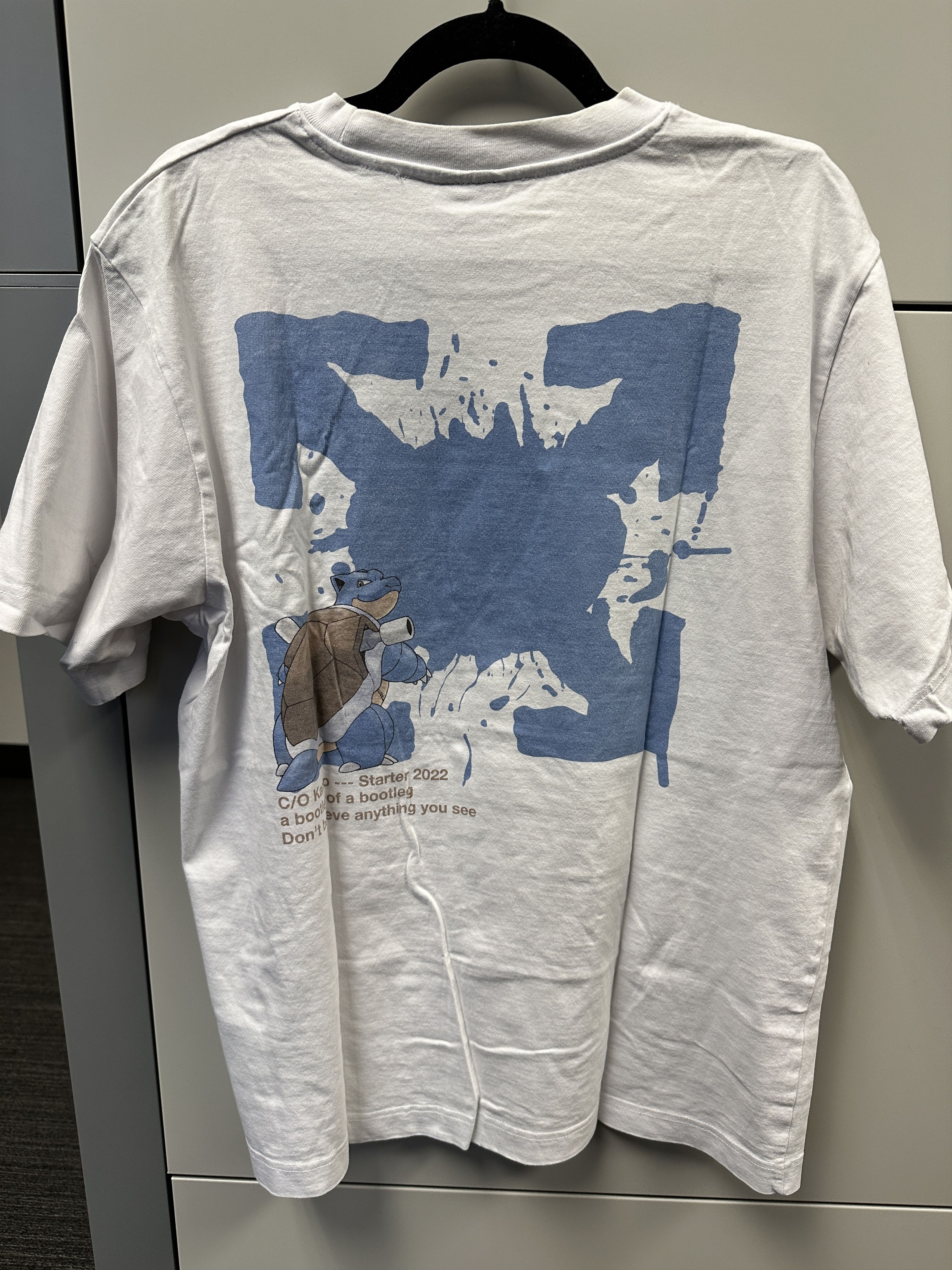 Kanto Starter Kanto Starter Pokemon Blastoise Tee Large Size US L / EU 52-54 / 3 - 1 Thumbnail