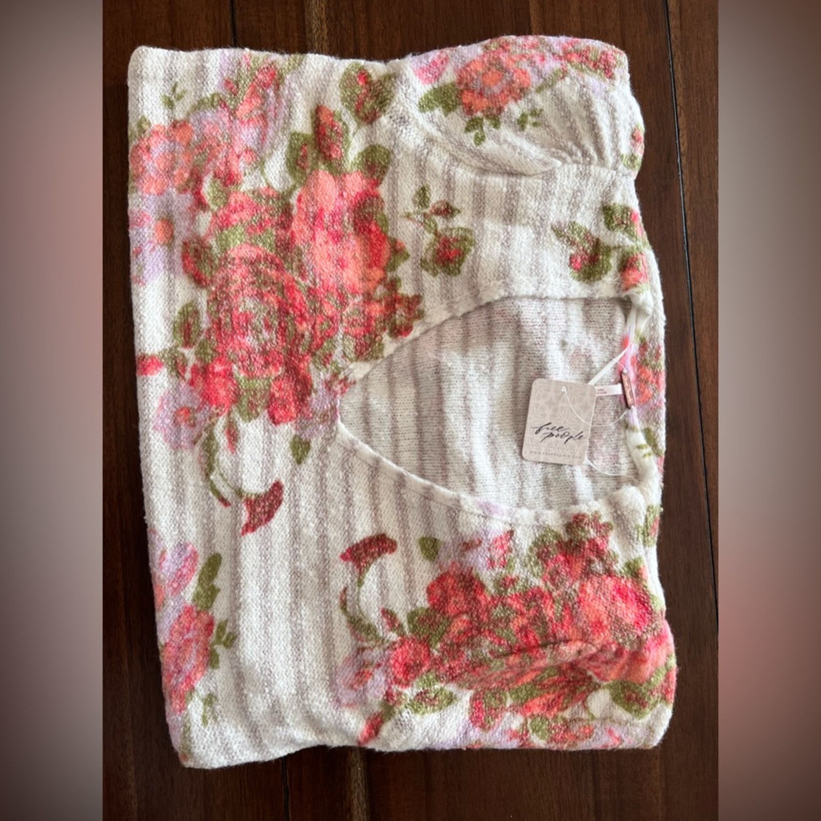Free People 🎉LAST PIECE🎉FREE PEOPLE Bed Of Roses Sweater Size S / US 4 / IT 40 - 9 Thumbnail