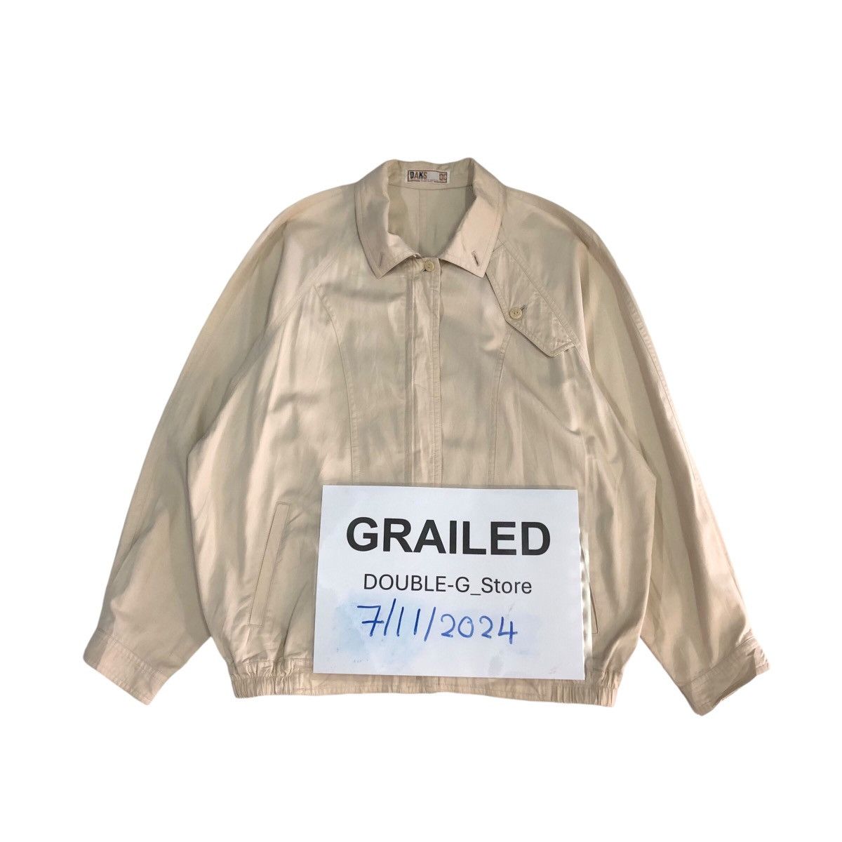 Japanese Brand × Vintage 📌Vintage 80's Bomber Jacket Daks London Nova Check Size US L / EU 52-54 / 3 - 1 Thumbnail