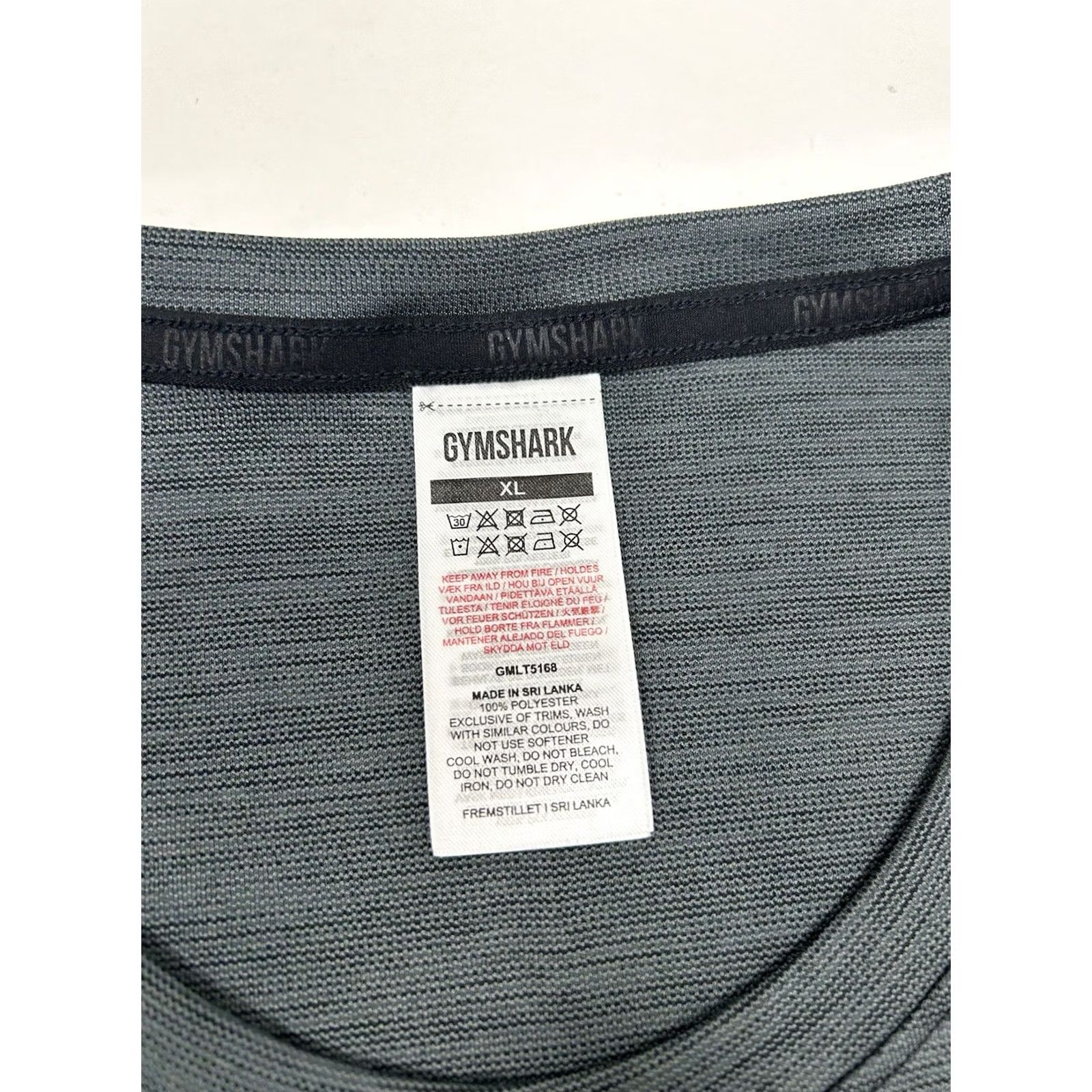 Gymshark GYMSHARK MENS XL GRAY LONG SLEEVE SHIRT WORKOUT TOP GREY T GYM GMLT5168 22x29.5 Size US XL / EU 56 / 4 - 7 Thumbnail