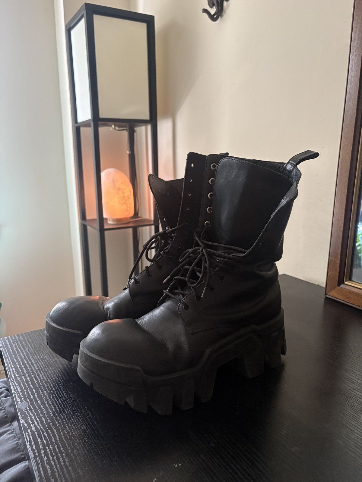 Balenciaga Balenciaga Bulldozer Boots AW21 Size US 11 / EU 44 - 1 Thumbnail