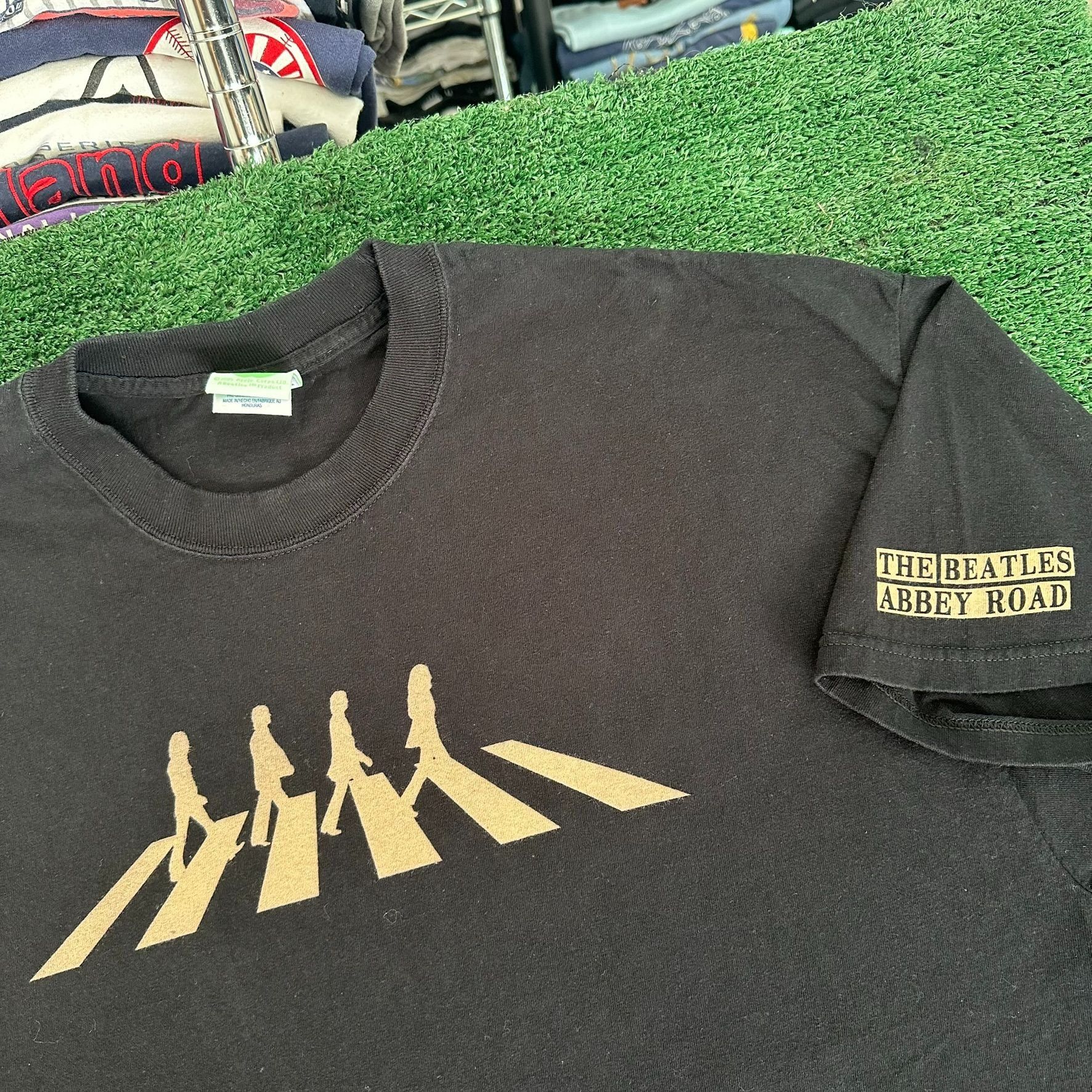 Band Tees Vintage Y2K The Beatles Abbey Road T-Shirt Black XXL Retro R Size US XL / EU 56 / 4 - 2 Thumbnail