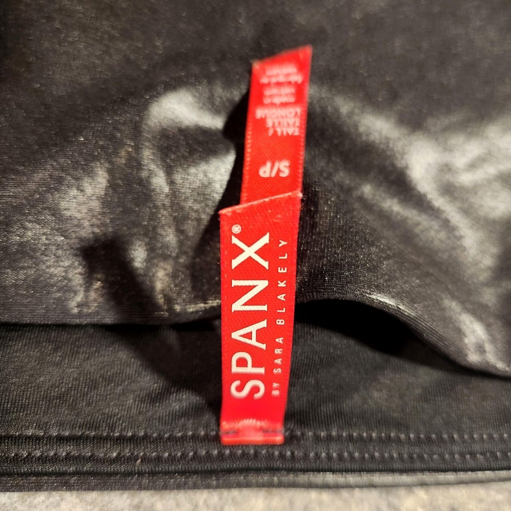 Spanx Spanx Womens High Rise Faux Leather Leggings Black Tall Shaping S Panties? No Size 28" / US 6 / IT 42 - 2 Thumbnail