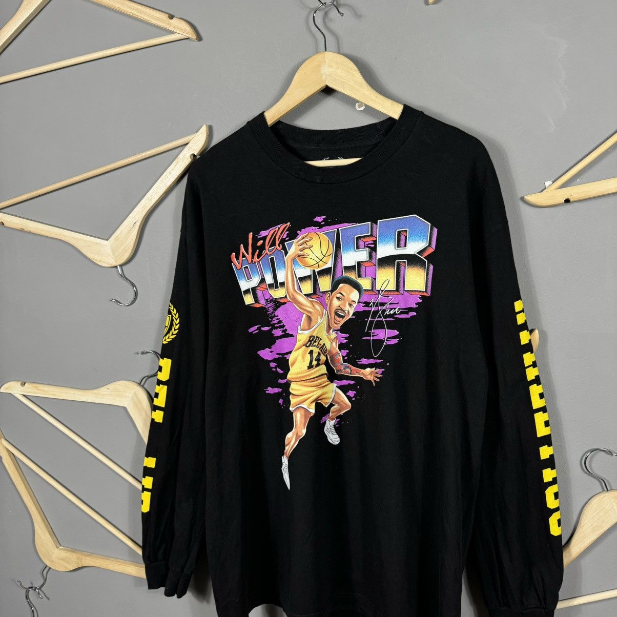Other Bel-Air Athletics FP Will Power Long Sleeve T-shirt Size US XL / EU 56 / 4 - 2 Thumbnail