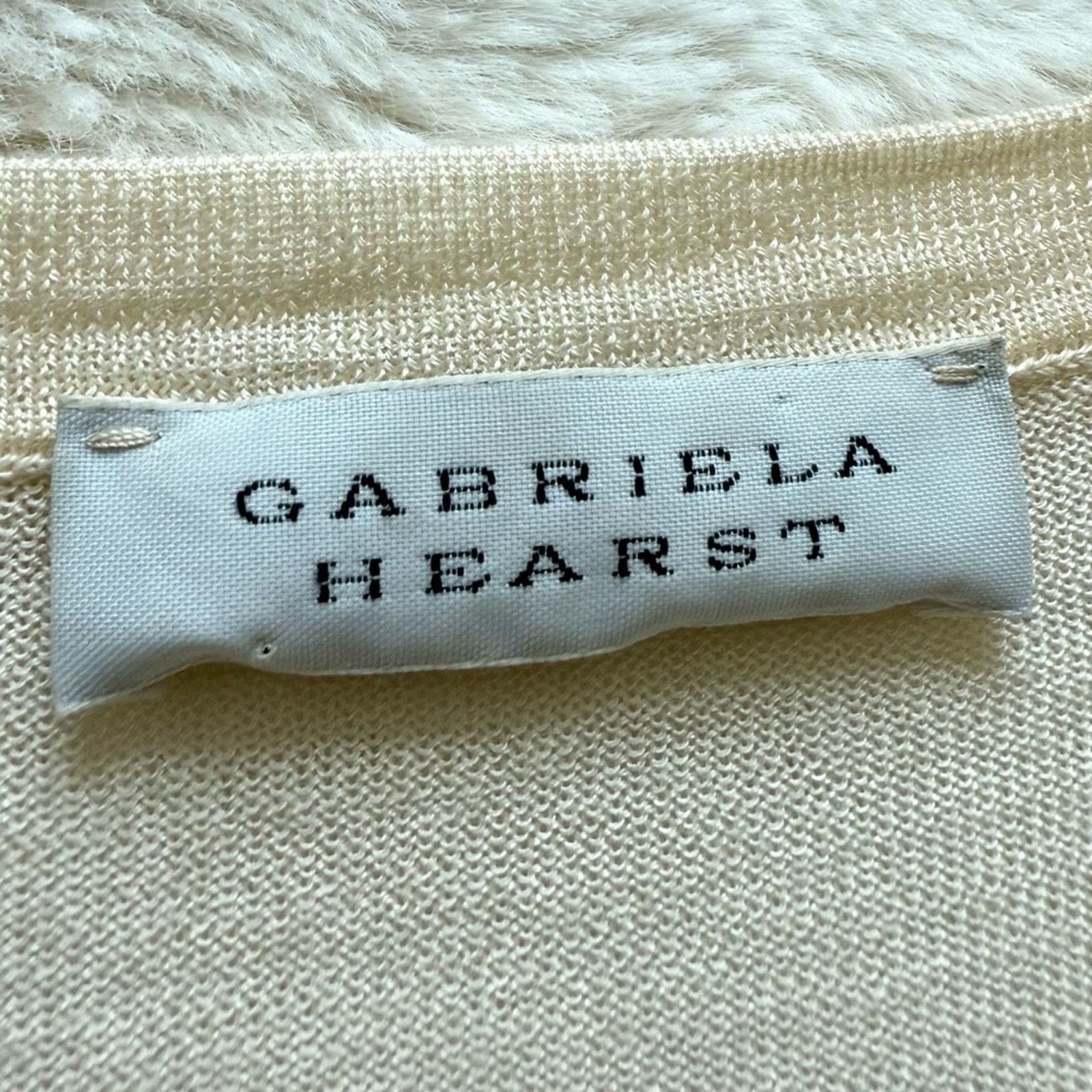Gabriela Hearst Gabriela Hearst women cashmere/silk beige top size S 580$ Size S / US 4 / IT 40 - 5 Thumbnail