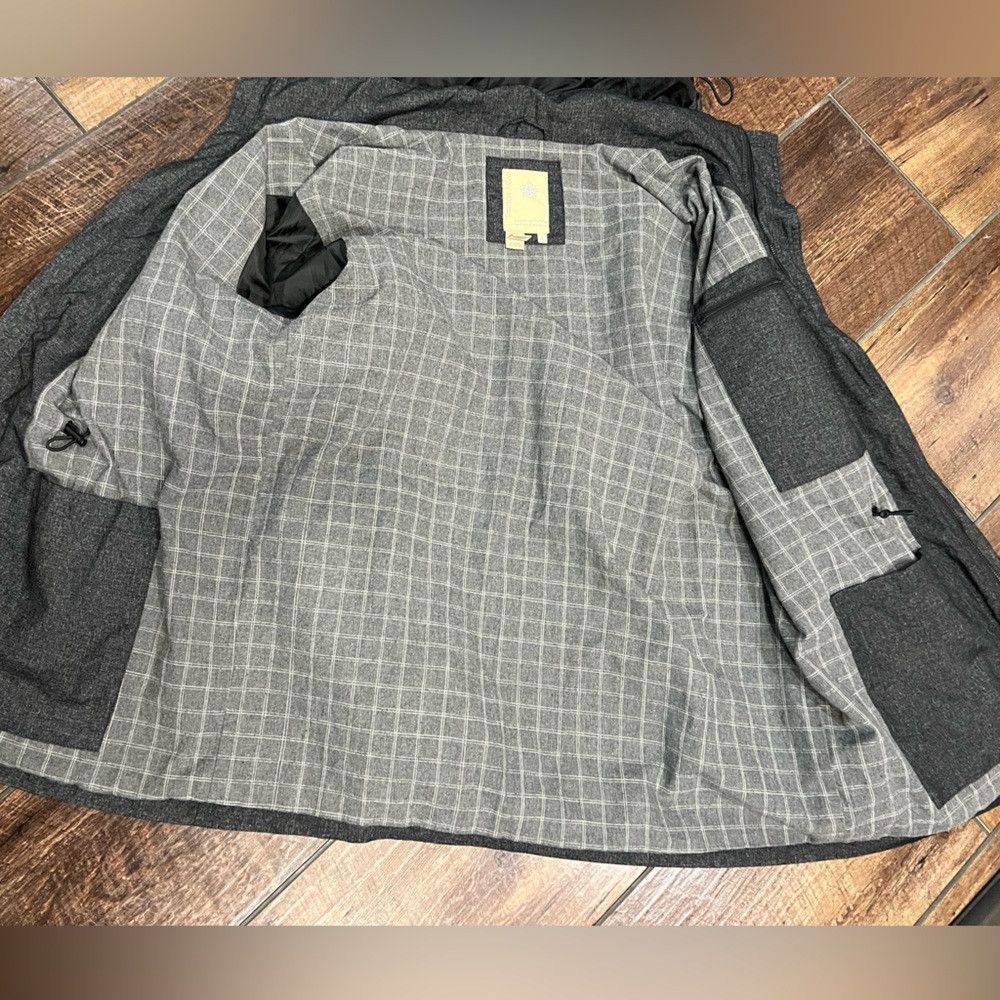 Outerknown OUTERKNOWN The Journey Black Grey Nylon Zip Up Button Up Ho Size US L / EU 52-54 / 3 - 6 Thumbnail