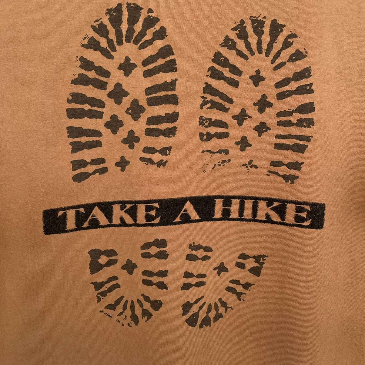 Vintage 1990s Banff Outdoor Adventure Brand Take A Hike T Shirt Size US M / EU 48-50 / 2 - 2 Thumbnail