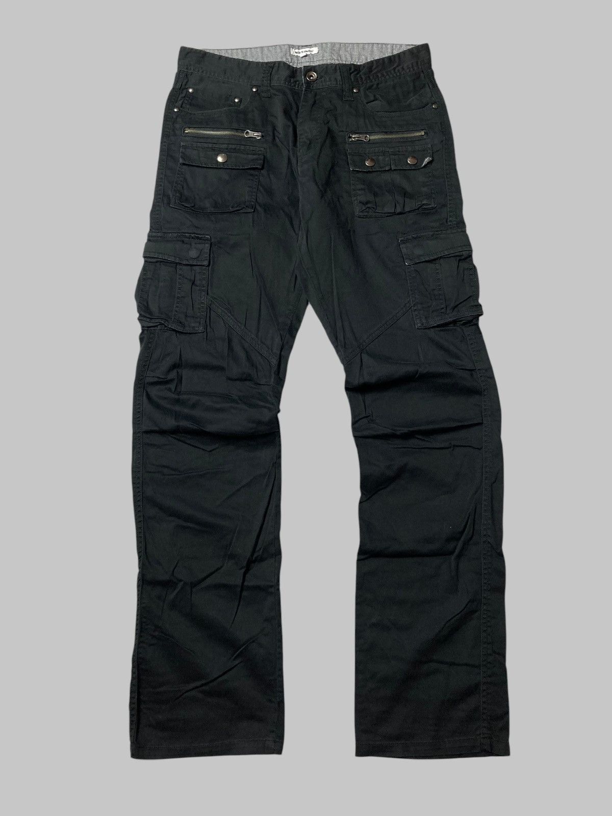 Hysteric Glamour MEN’S BATSU Cargo Pants Multi Pocket💥 Size US 32 / EU 48 - 1 Thumbnail