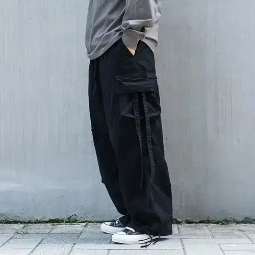 Designer × Japanese Brand × Vintage utility outdoor baggy cargo pants Size US 32 / EU 48 - 3 Thumbnail