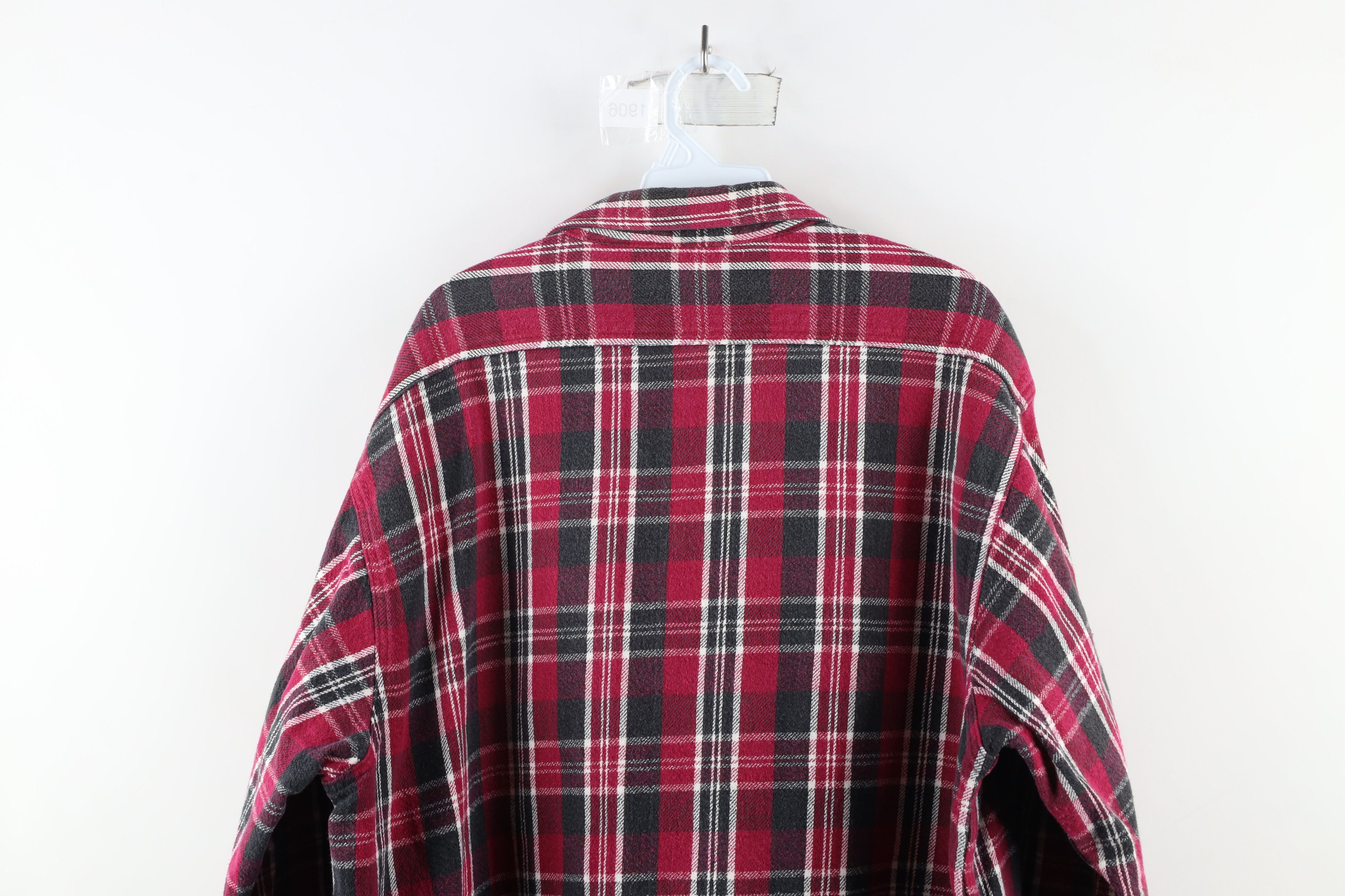 Vintage Vintage 90s Streetwear Heavyweight Collared Button Shirt Size US XXL / EU 58 / 5 - 8 Thumbnail