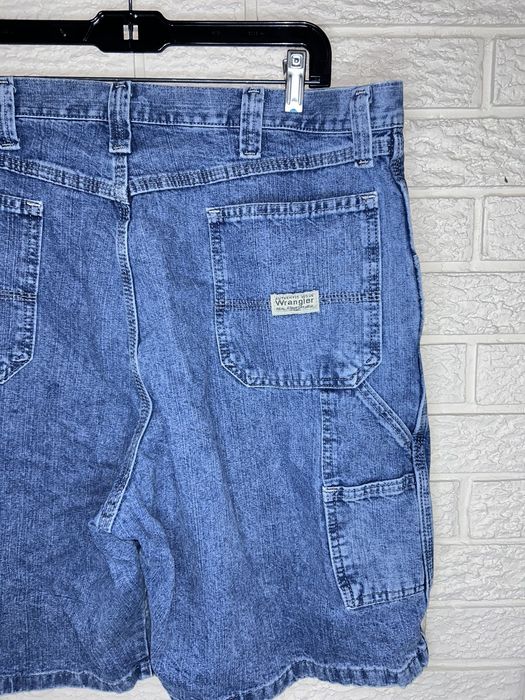 Vintage Vintage Wrangler Carpenter Baggy Denim Shorts Y2K | Grailed