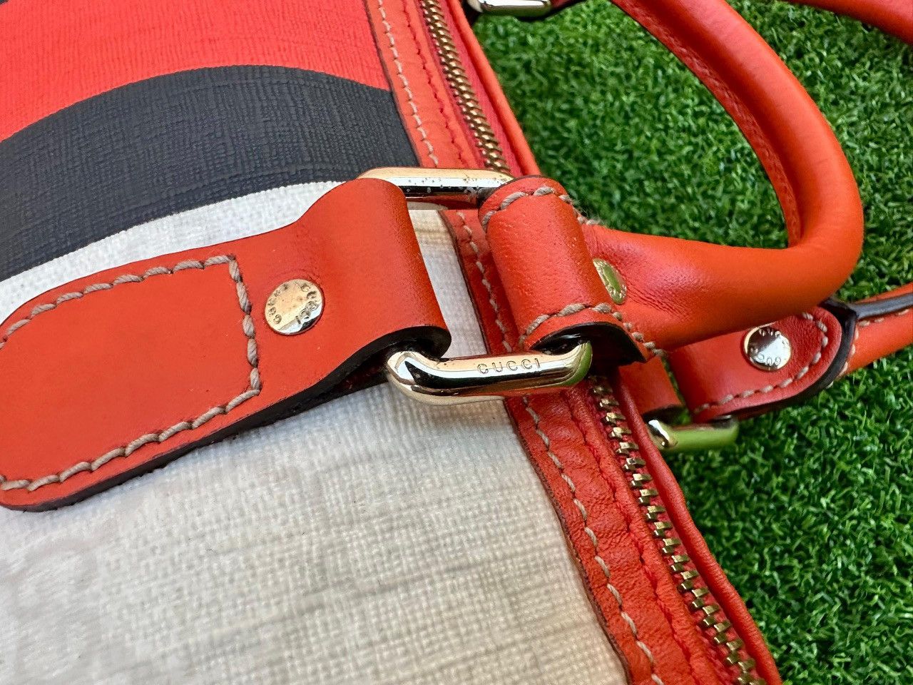 Gucci Authentic Gucci GG Supreme Mini Joy Boston Bag Size ONE SIZE - 13 Thumbnail