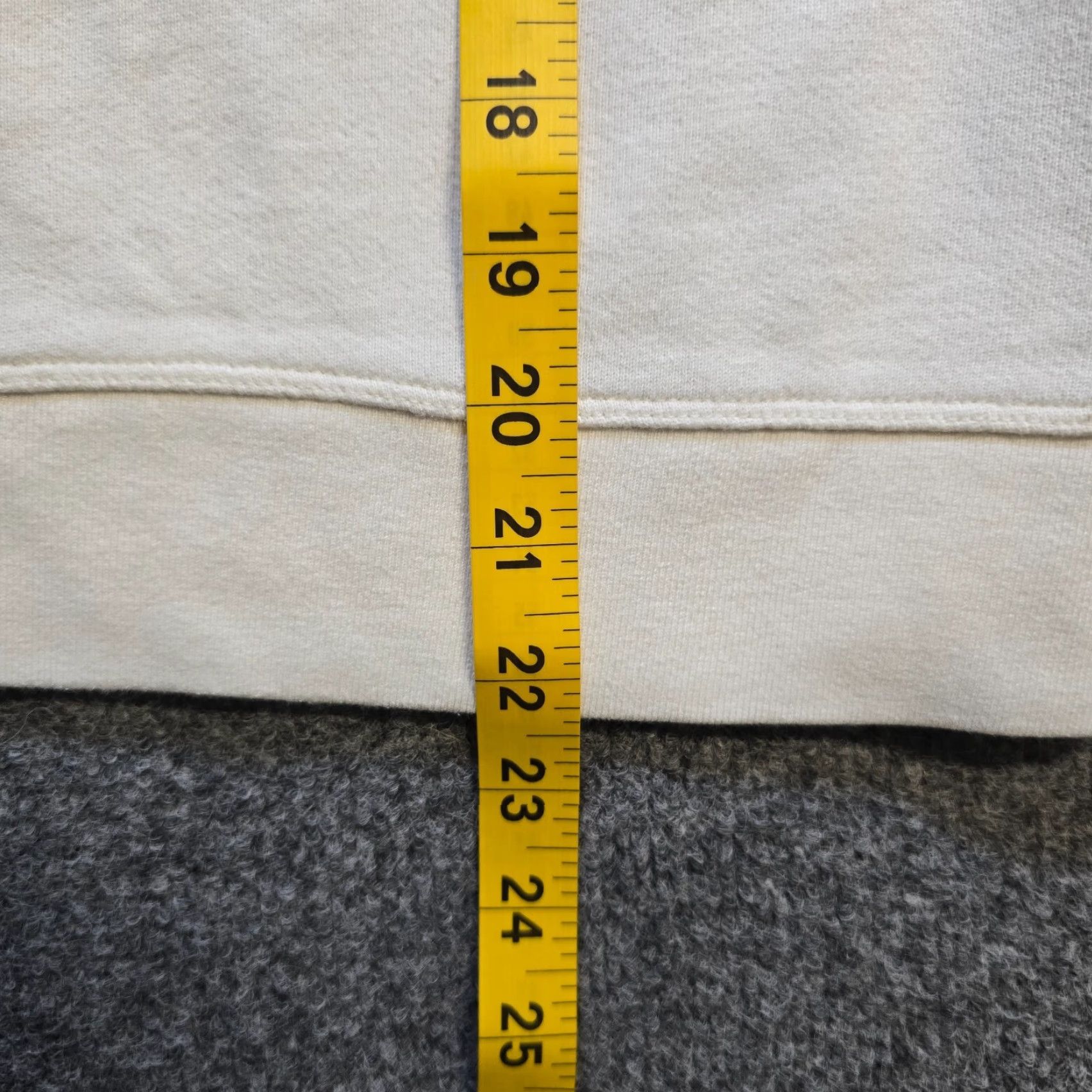 J.Crew J.CREW Sweater Womens M White Crew Neck Long Sleeve Jersey Knit Casual Pullover Size M / US 6-8 / IT 42-44 - 7 Thumbnail