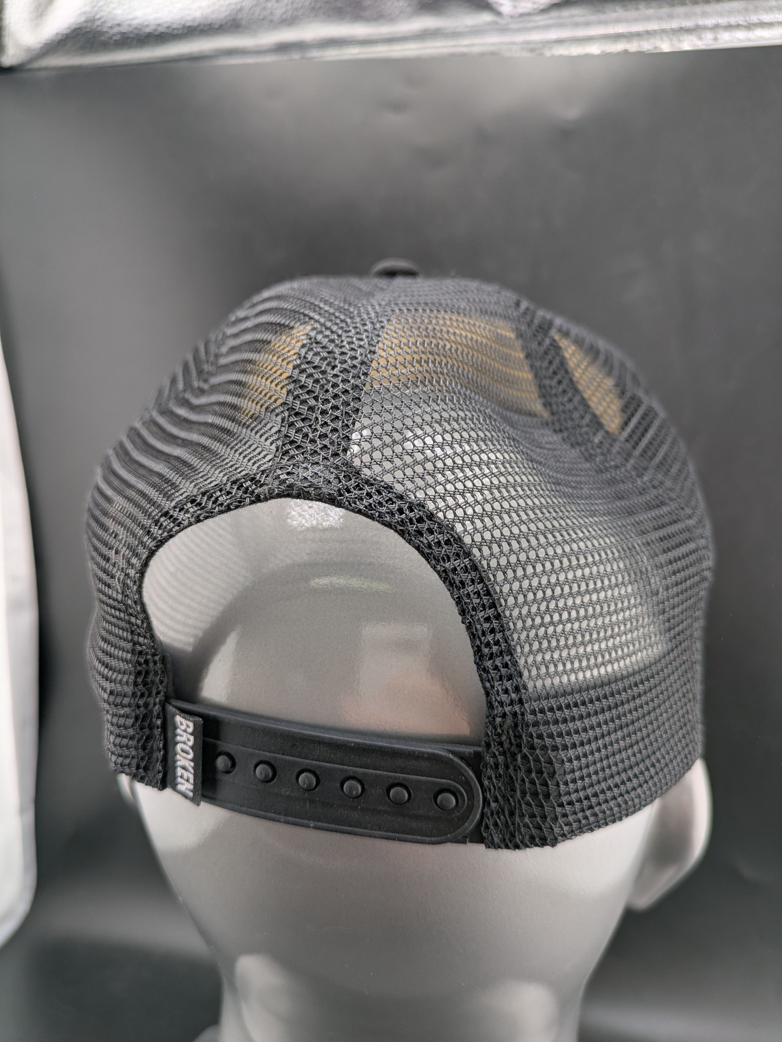 Broken Promises Co. Broken Promises “Broken Logo” Hat – Black/White Size ONE SIZE - 3 Thumbnail