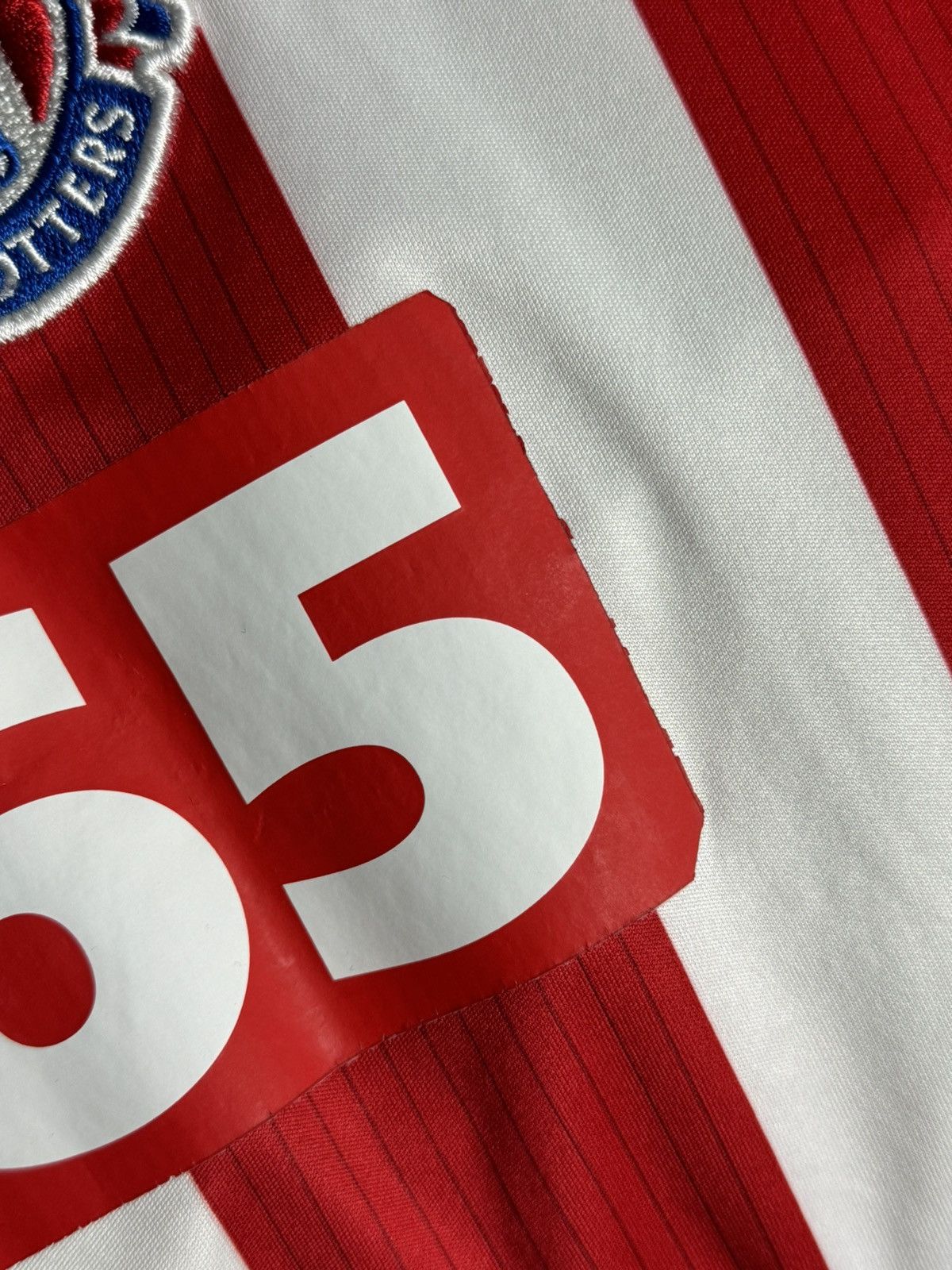 New Balance Stoke City 15/16 Home Football Long Sleeve Jersey Size US XL / EU 56 / 4 - 12 Thumbnail