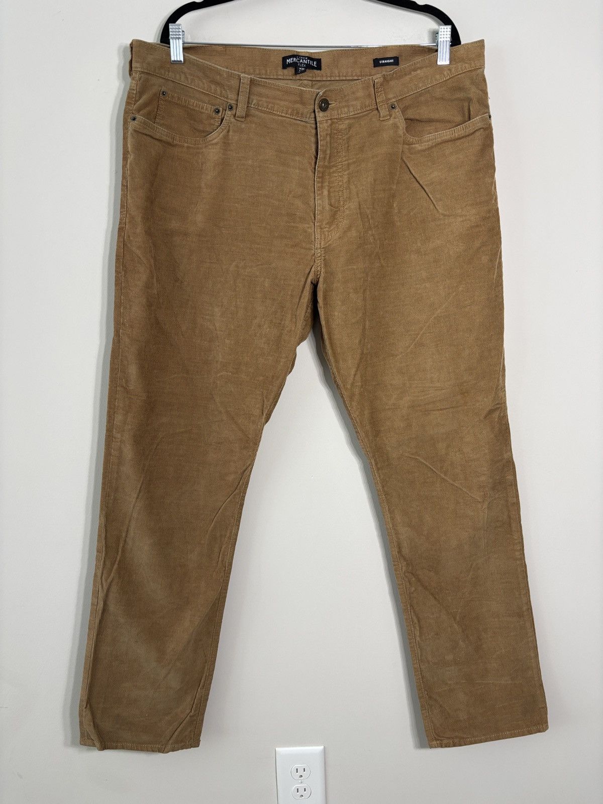 J.Crew J. Crew Mercantile Flex Corduroy Pants Straight Fit 38x32 Size US 38 / EU 54 - 1 Thumbnail