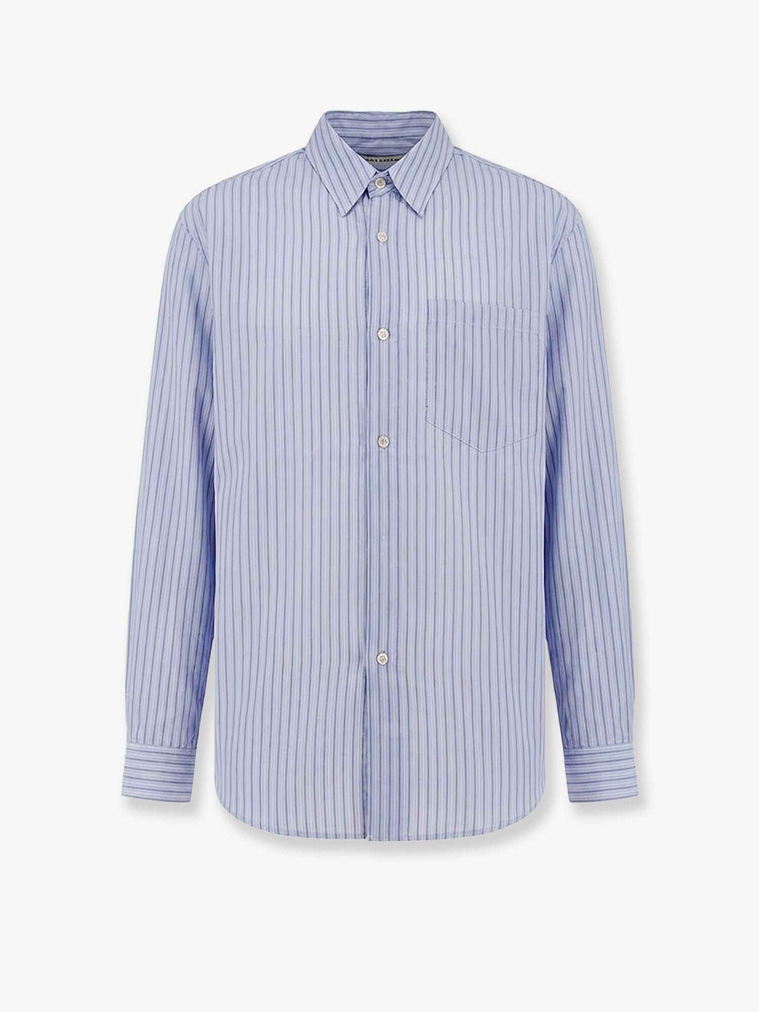 TONYWACK Lyocell Shirt With Striped Motif Size US XL / EU 56 / 4 - 1 Thumbnail