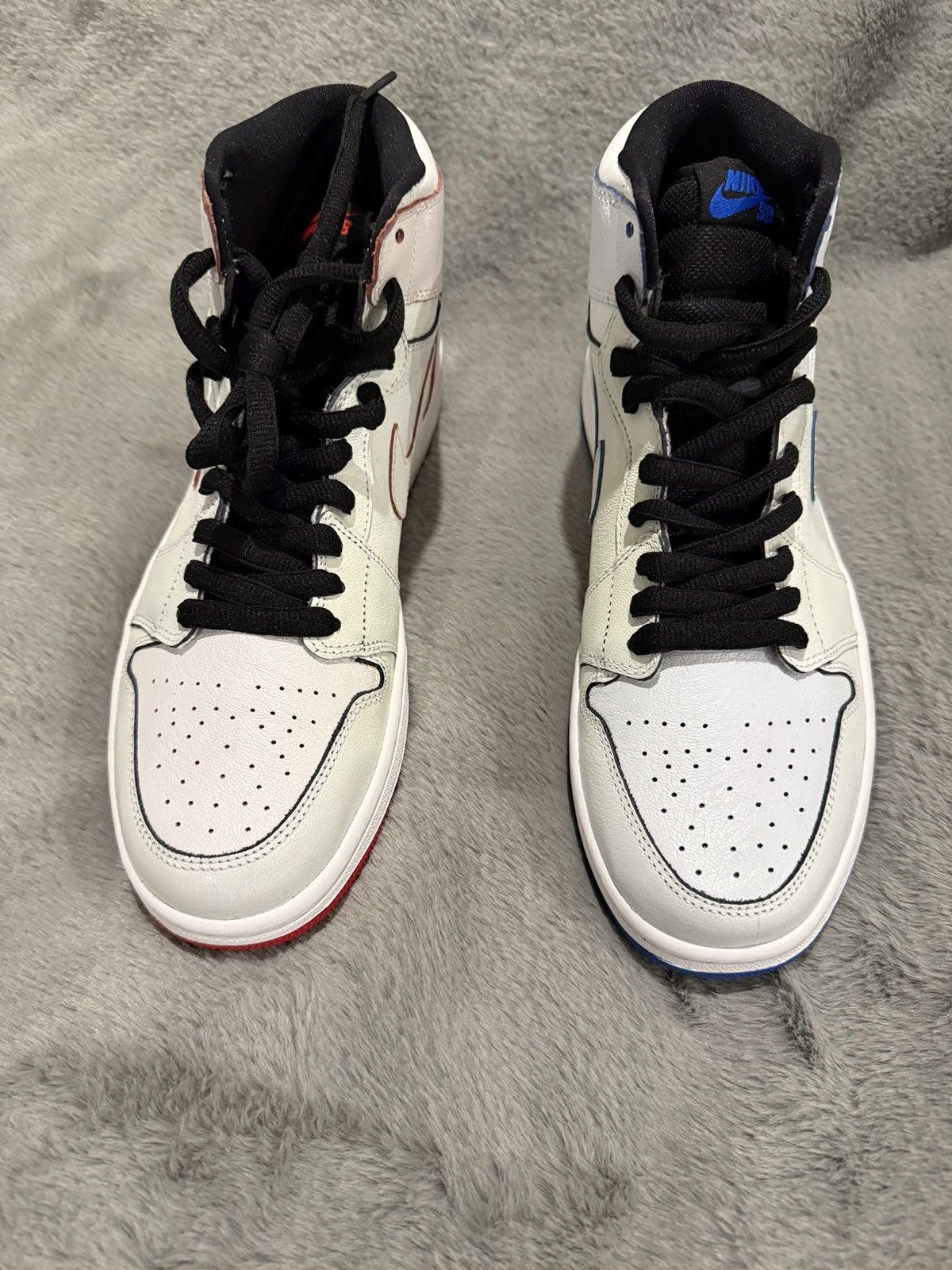 Nike Jordan 1 SB Lance Mountain White 10M 653532-100 New with Box Size US 10 / EU 43 - 4 Thumbnail