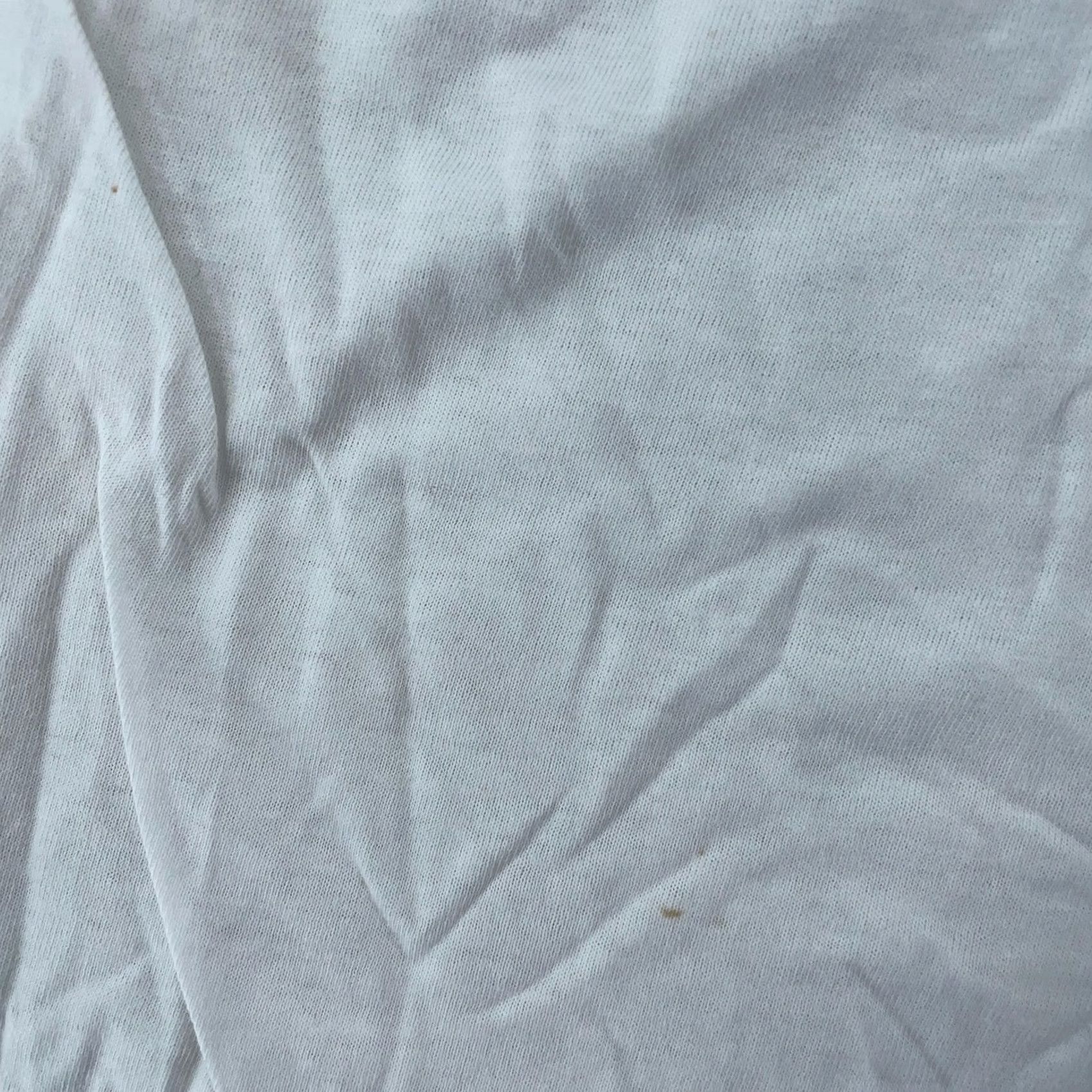 Fruit Of The Loom Vtg Blank White Fruit of the Loom T-Shirt Mens Large Crewneck Short Sleeve Tee Size US L / EU 52-54 / 3 - 5 Thumbnail