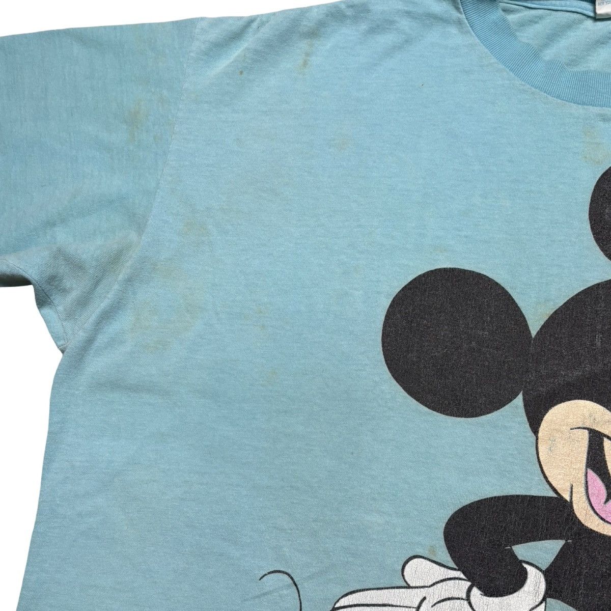 Other Vintage 80s Disney Big Mickey T Shirt Two Tone Mens L Boxy Size US L / EU 52-54 / 3 - 9 Thumbnail
