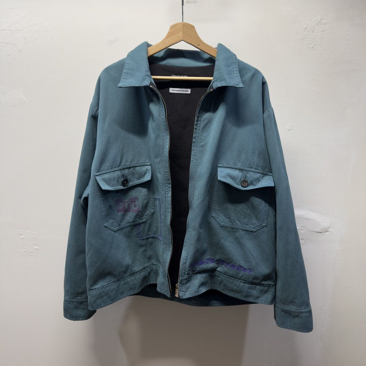 Enfants Riches Deprimes Enfants Riches Deprimes SS23 Rabbit Work Jacket Size US L / EU 52-54 / 3 - 7 Thumbnail